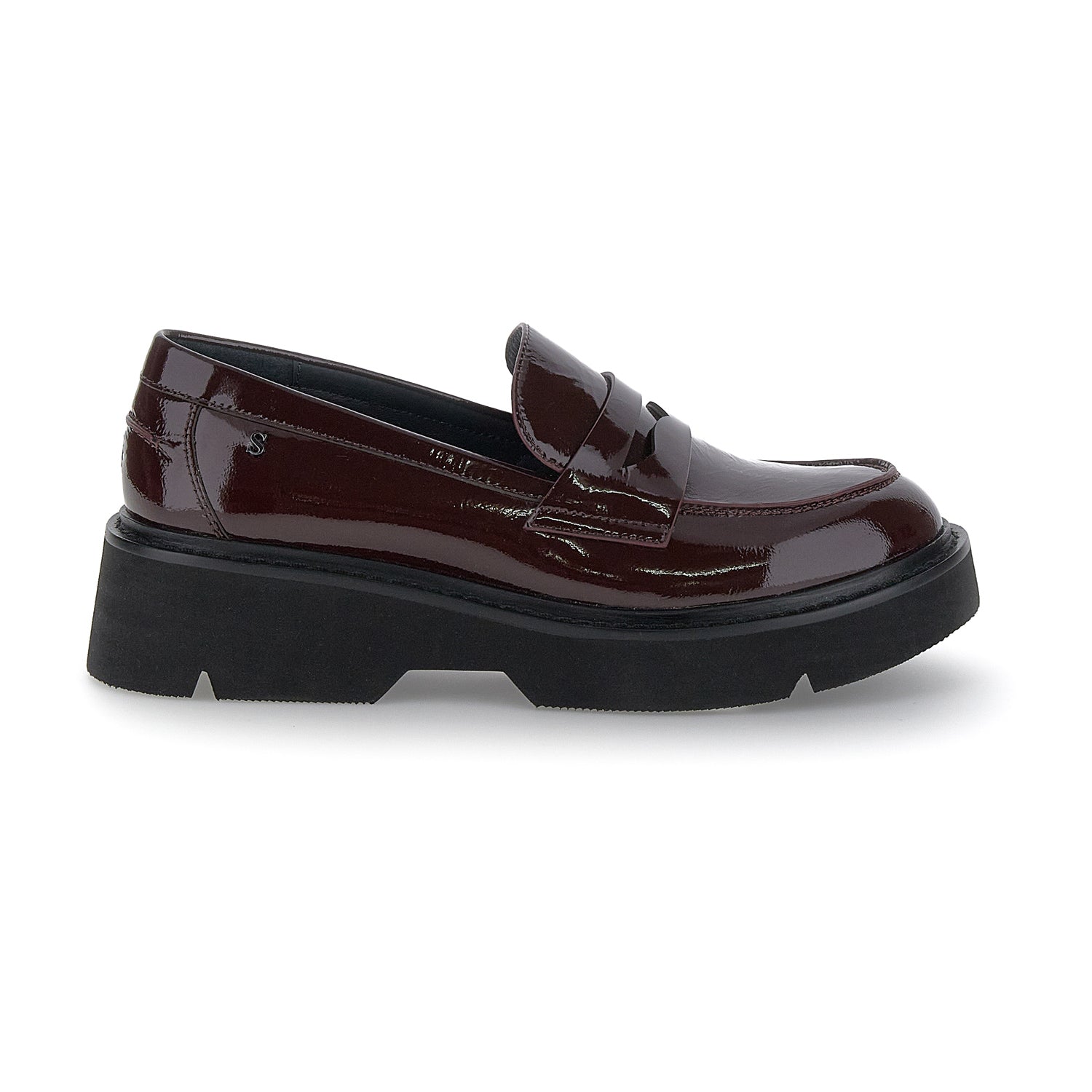 MOCASSINI TESSA ROSSO SCURO