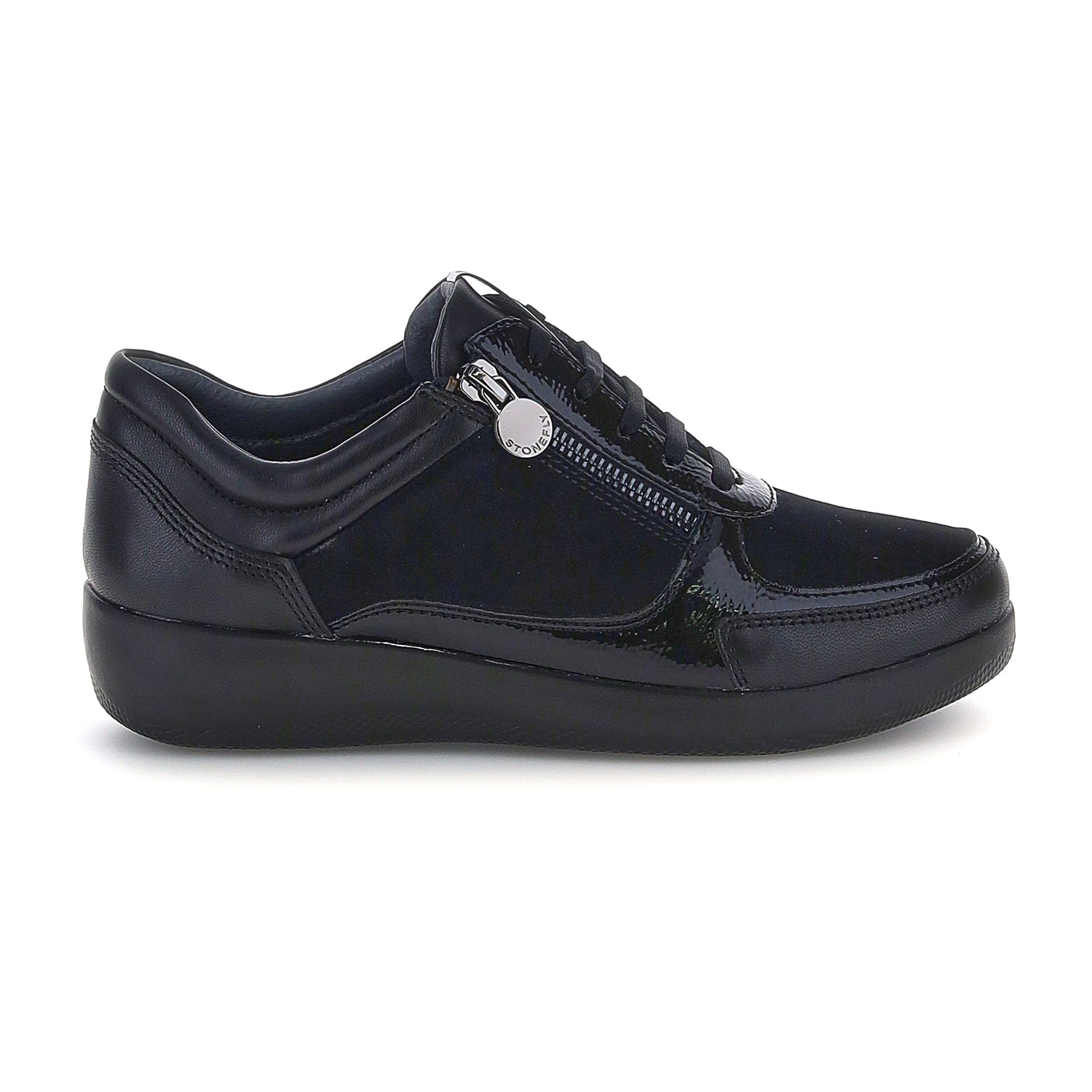 DONNA SCARPE ALLACCIATE PASEO IV 42 NERO 221698 000 01