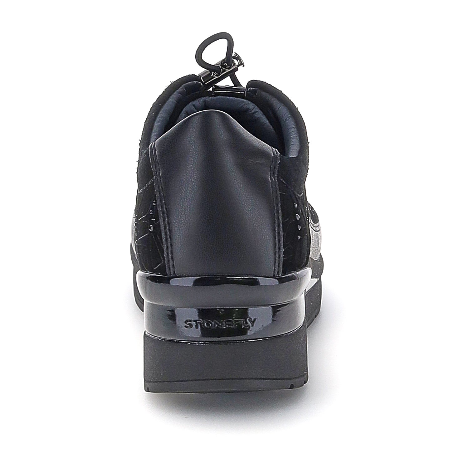 DONNA SLIP ON SHOES CREAM 21 NERO 221725 000 05