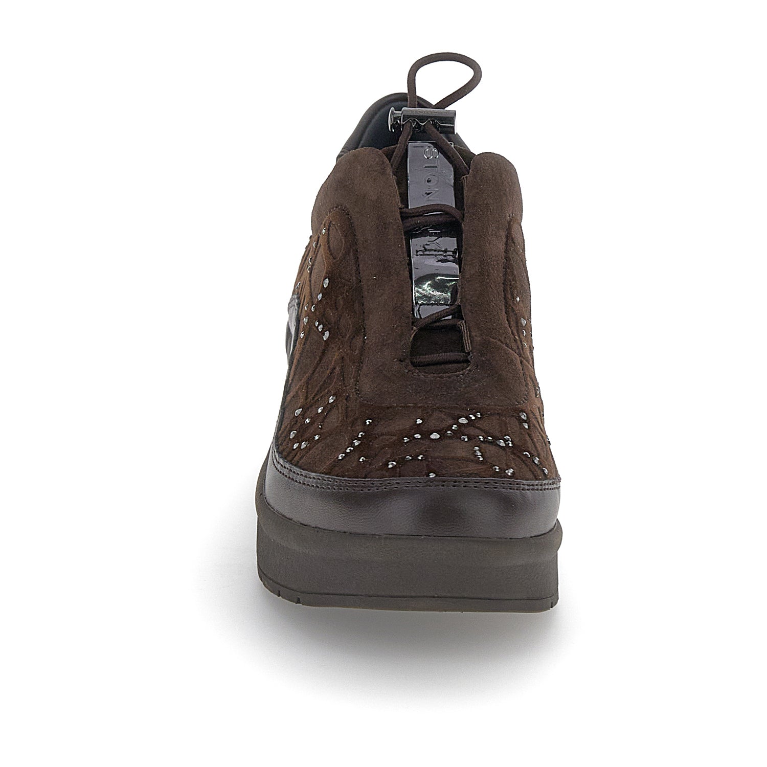 DONNA SLIP ON SHOES CREAM 21 MARRONE SCURO 221725 M94 04