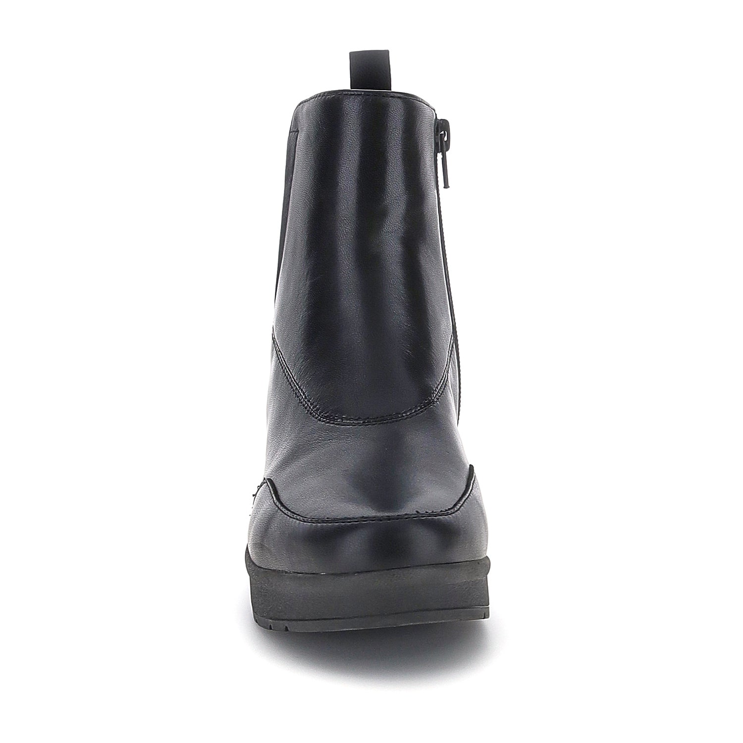 DONNA STIVALI ALLA CAVIGLIA CREAM 56 NERO 221731 000 04