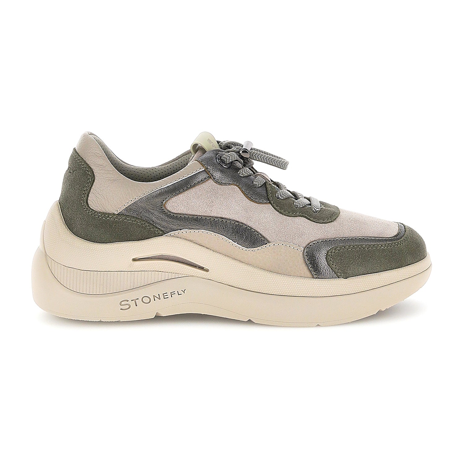 DONNA SCARPE ALLACCIATE ROCHA 5 GRIGIO 221928 CUF 01