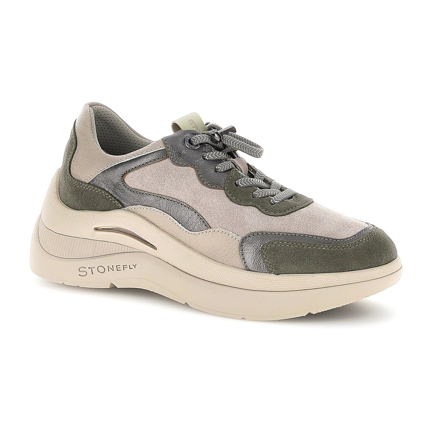 DONNA SCARPE ALLACCIATE ROCHA 5 GRIGIO 221928 CUF 02