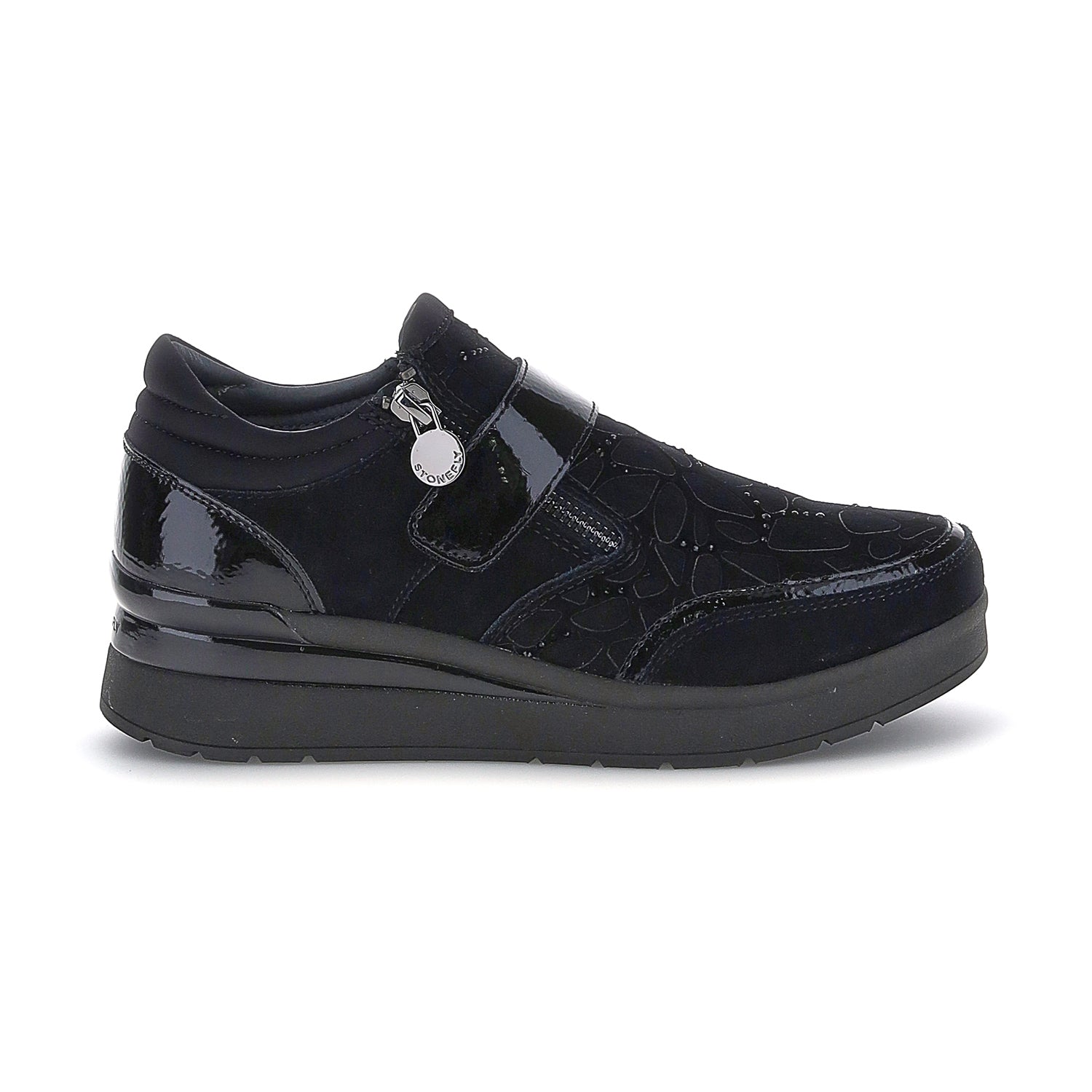 DONNA SCARPE CON STRAPPI CREAM 48 NERO 222194 000 01