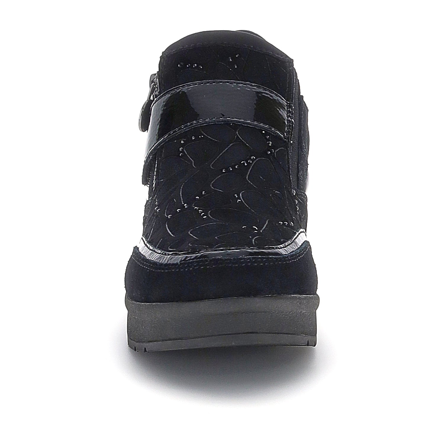 DONNA SCARPE CON STRAPPI CREAM 48 NERO 222194 000 04