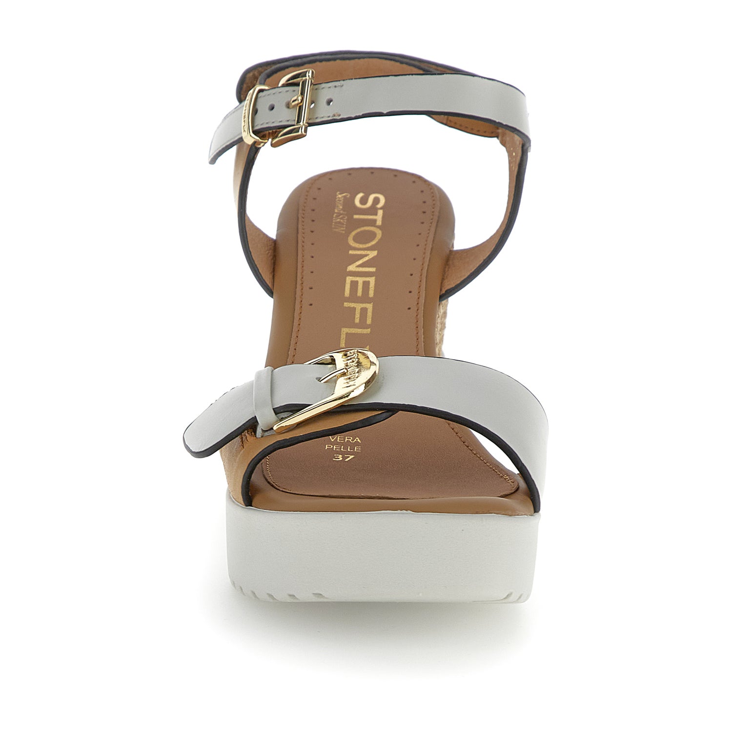 DONNA SANDALI CON ZEPPA ELY 21 BEIGE 222301 BVZ 04