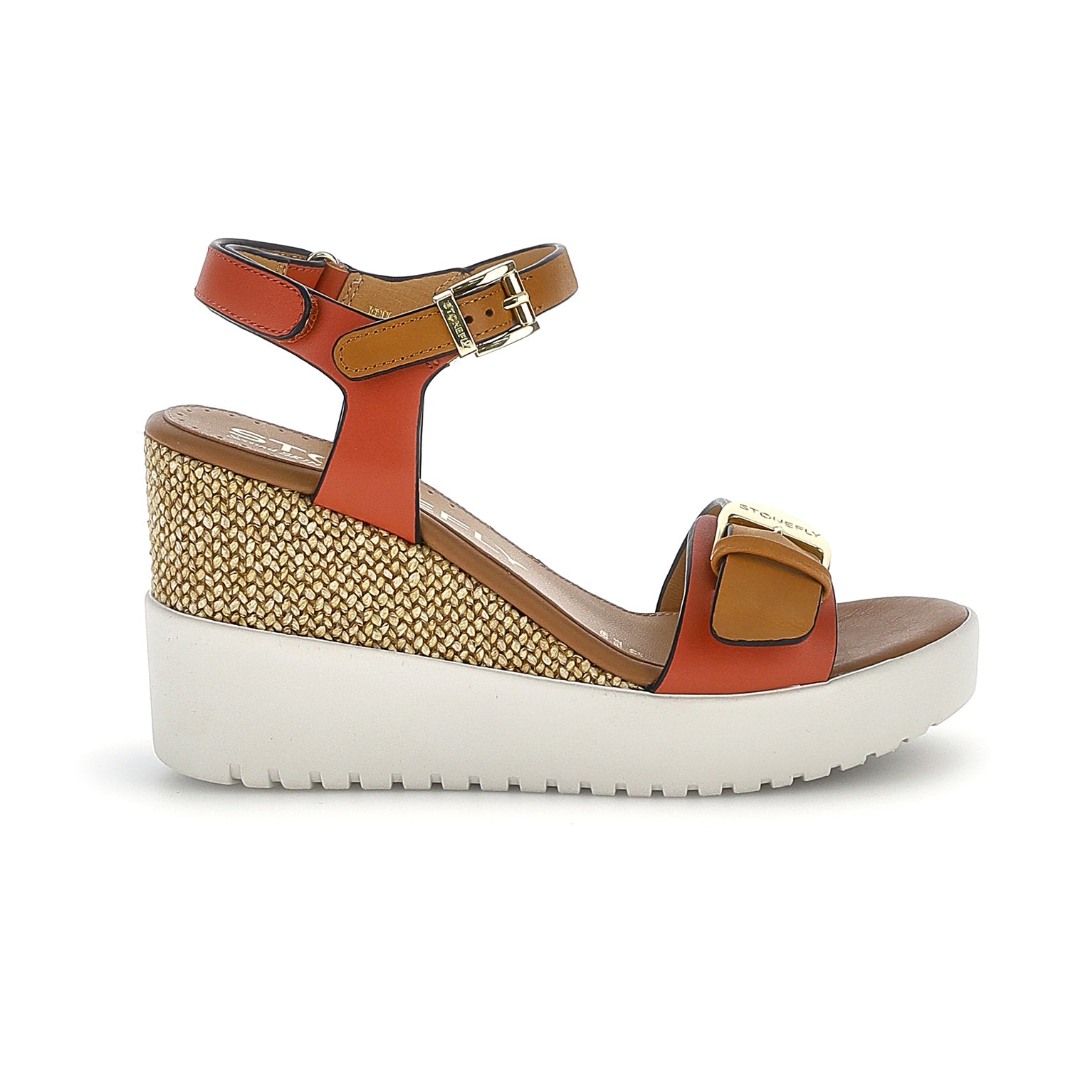DONNA SANDALI CON ZEPPA ELY 21 MARRONE 222301 EDM 01