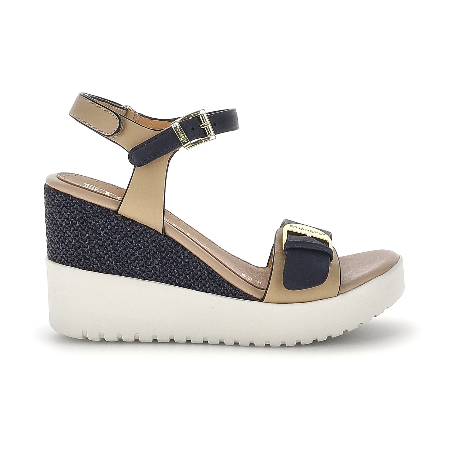 DONNA SANDALI CON ZEPPA ELY 21 MULTICOLOR 222301 EGC 01