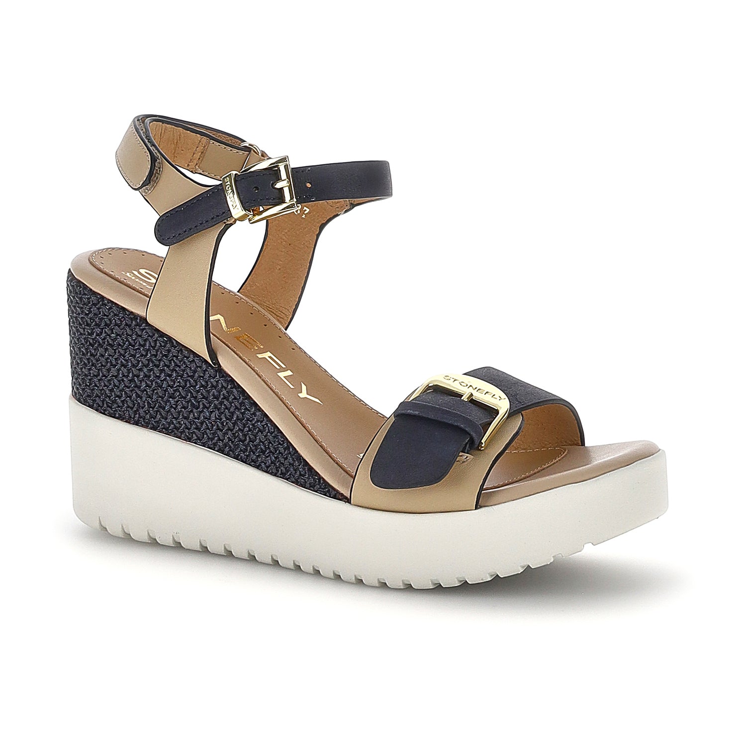 DONNA SANDALI CON ZEPPA ELY 21 MULTICOLOR 222301 EGC 02