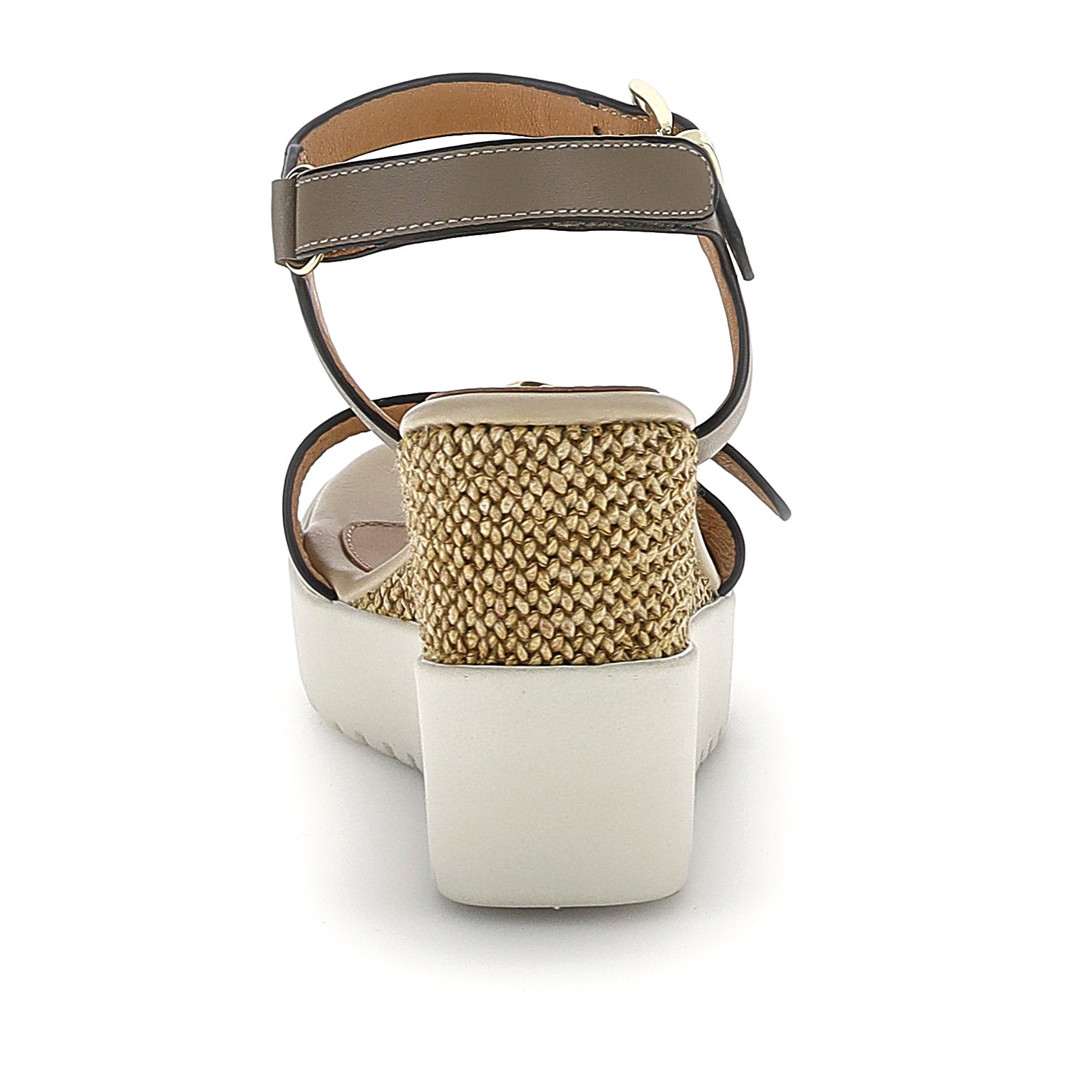 DONNA SANDALI CON ZEPPA ELY 21 BEIGE 222301 EGD 05