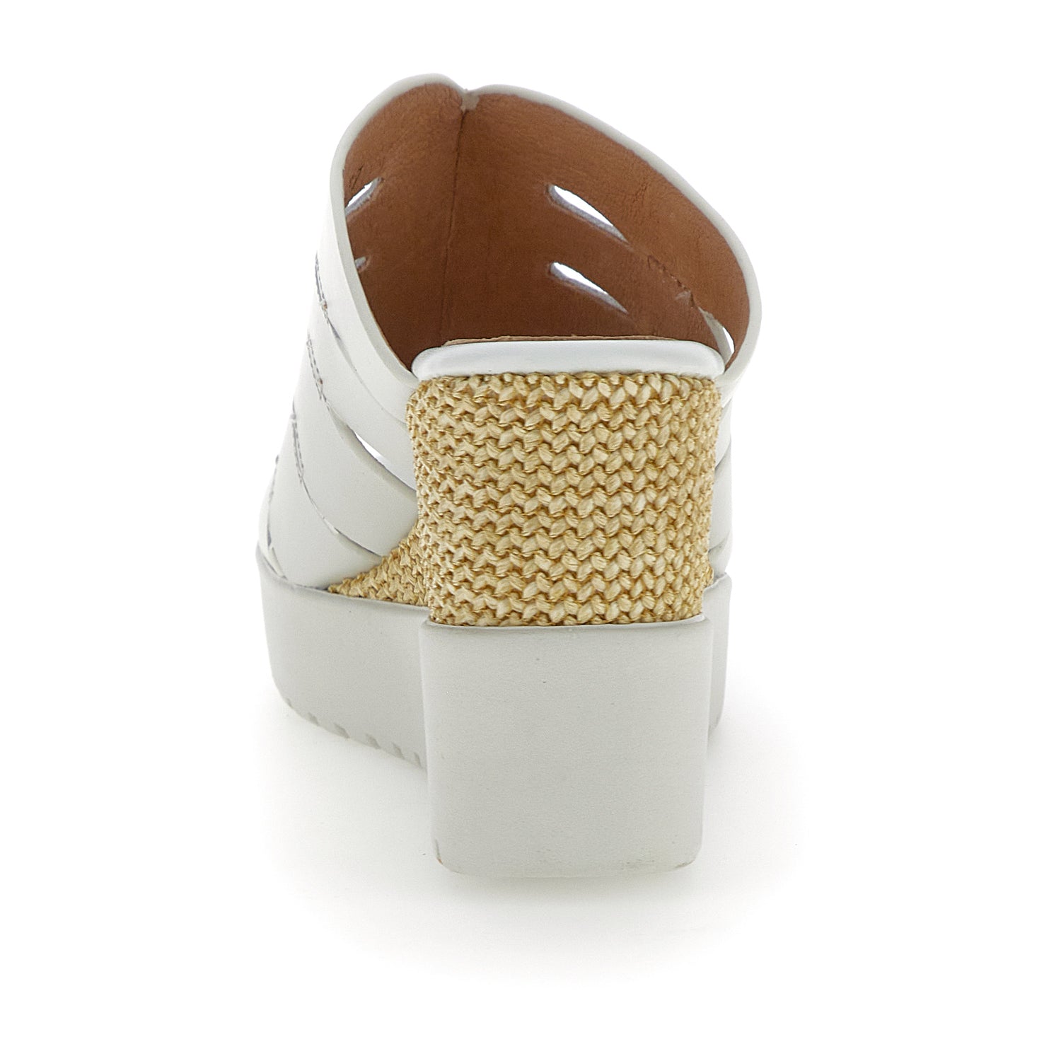 DONNA SANDALI CON ZEPPA ELY 23 BIANCO 222303 151 05