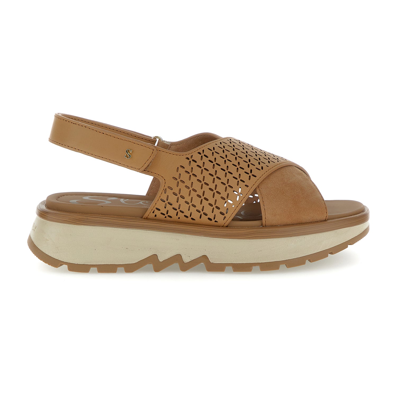 DONNA SANDALI CON ZEPPA STAR 8 BEIGE 222305 CVW 01