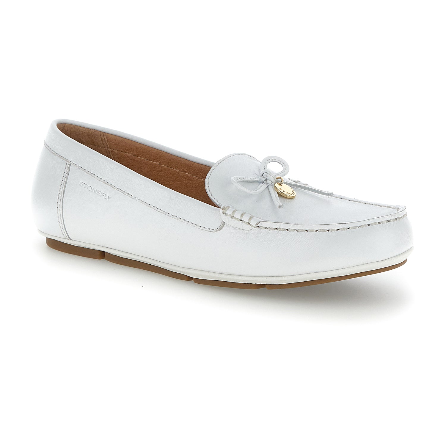 DONNA MOCASSINI MICHELLE 1 BIANCO 222314 010 02