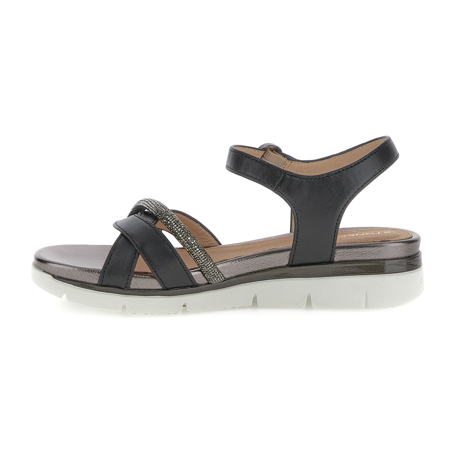 DONNA SANDALI ELODY 25 NERO 222363 000 03