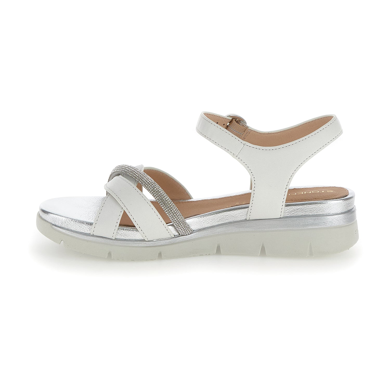 DONNA SANDALI ELODY 25 BIANCO 222363 150 03