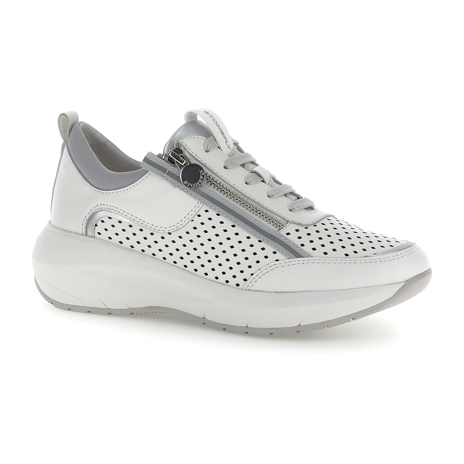 DONNA SCARPE ALLACCIATE TWINS 5 BIANCO 222398 150 02