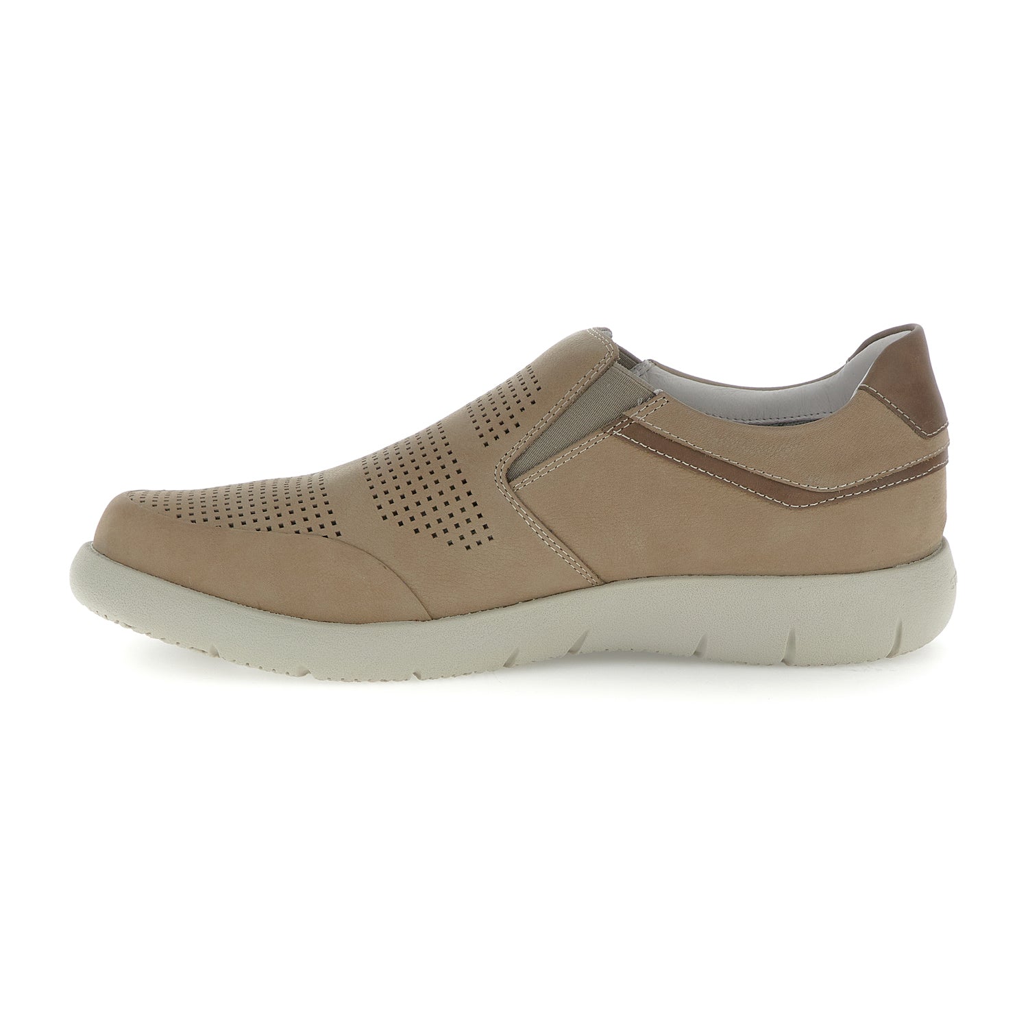 UOMO SLIP ON SHOES STREAM 39 MARRONE 222437 8SC 03