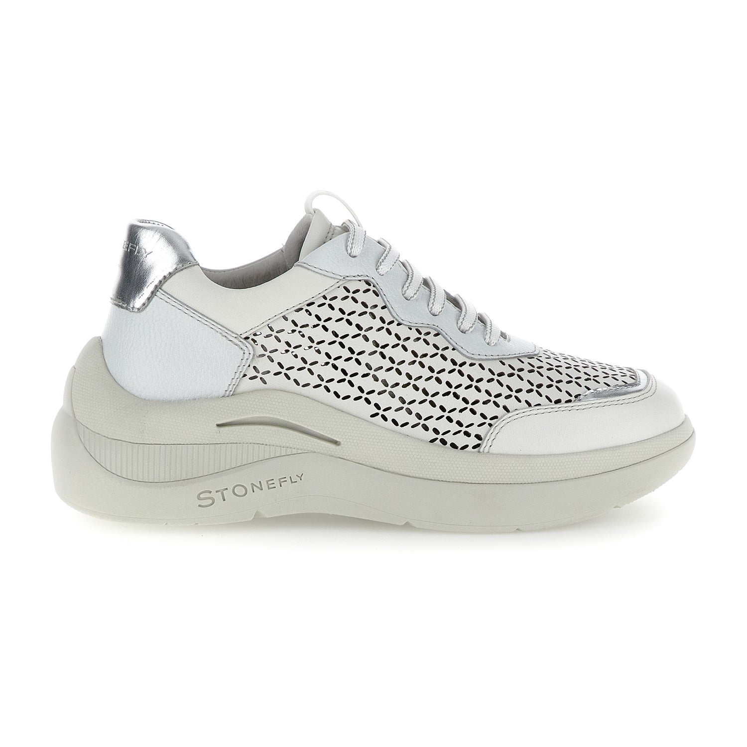 DONNA SCARPE ALLACCIATE ROCHA 8 BIANCO 222467 150 01