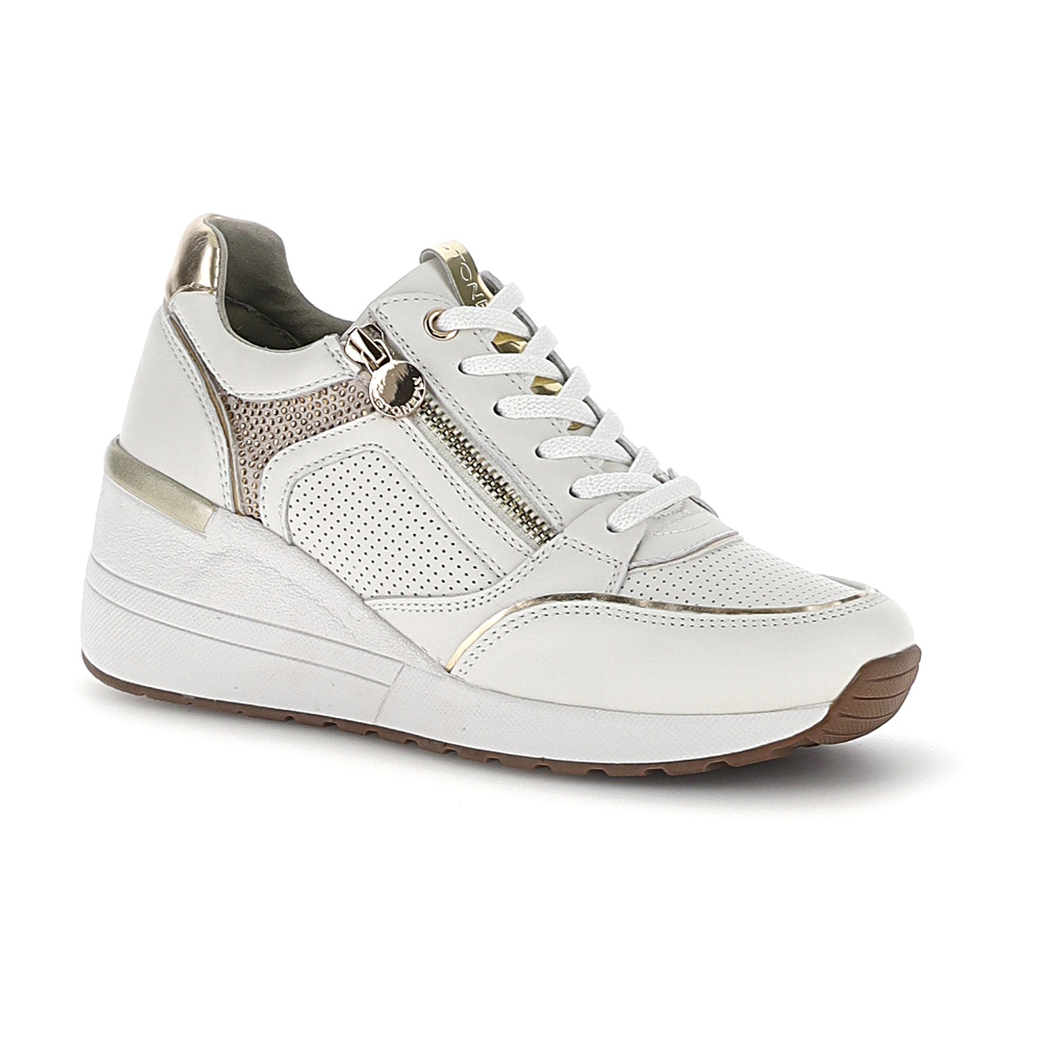DONNA SCARPE ALLACCIATE MINA 1 BIANCO 222494 150 02