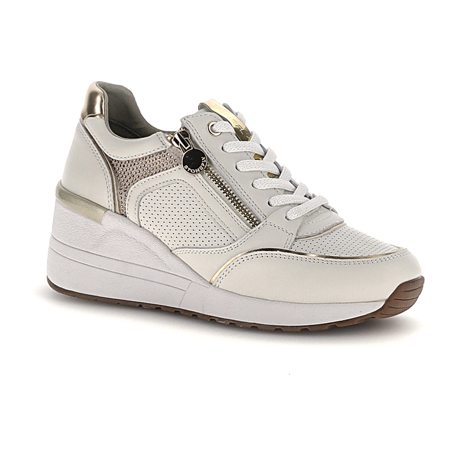 DONNA SCARPE ALLACCIATE MINA 1 ORO 222495 I89 02