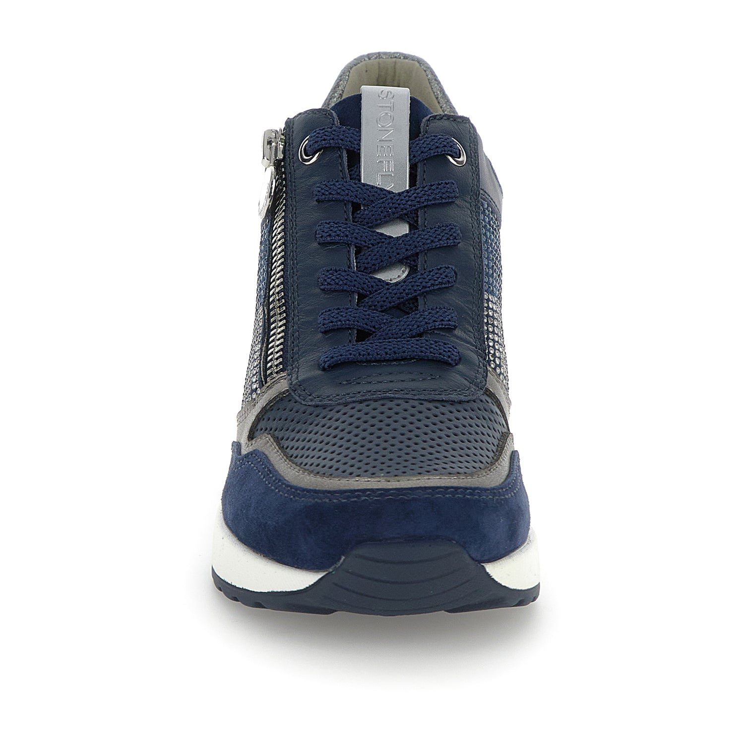 DONNA SCARPE ALLACCIATE MINA 2 BLU SCURO 222496 144 04