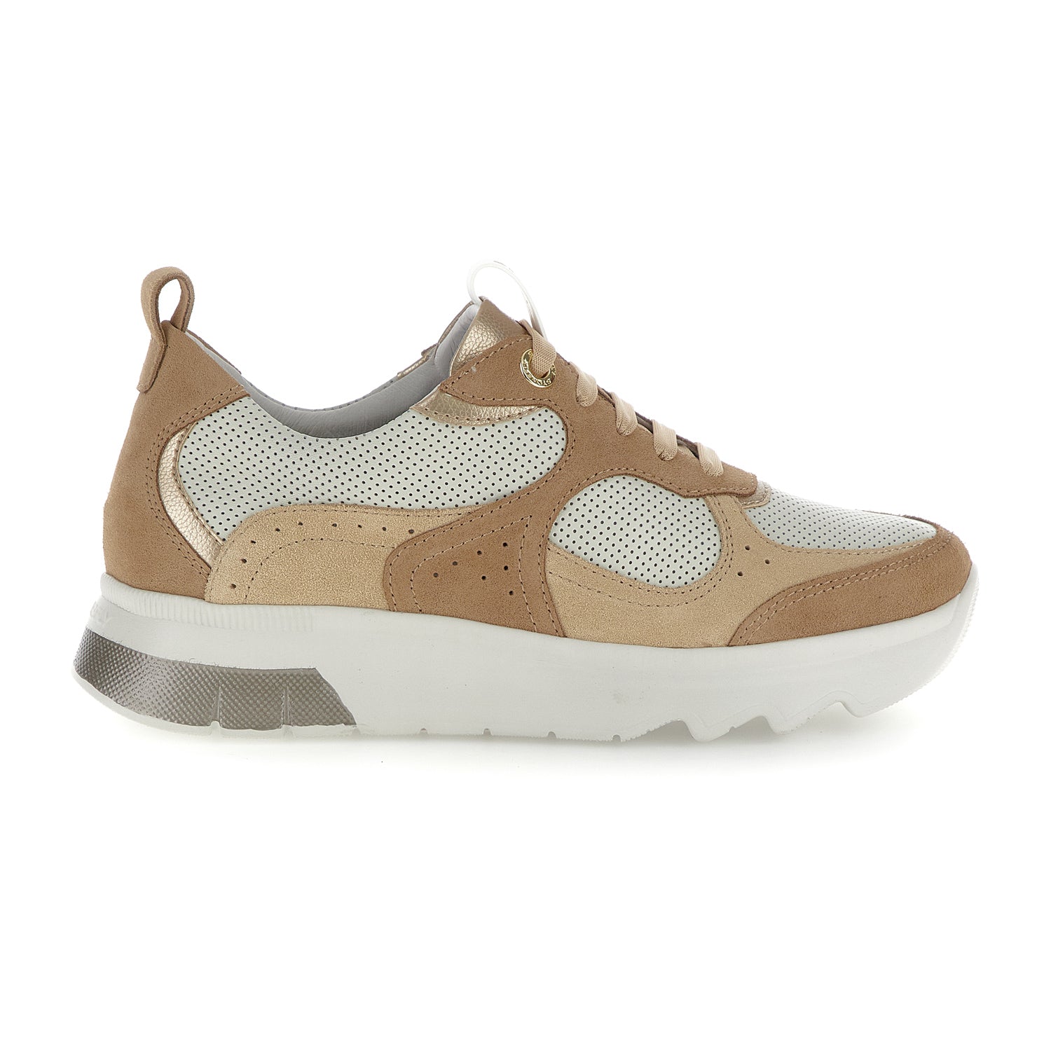 DONNA SCARPE ALLACCIATE SPOCK 44 BEIGE 222506 CXV 01