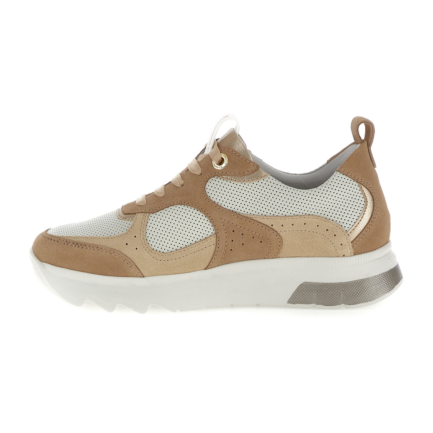 DONNA SCARPE ALLACCIATE SPOCK 44 BEIGE 222506 CXV 03
