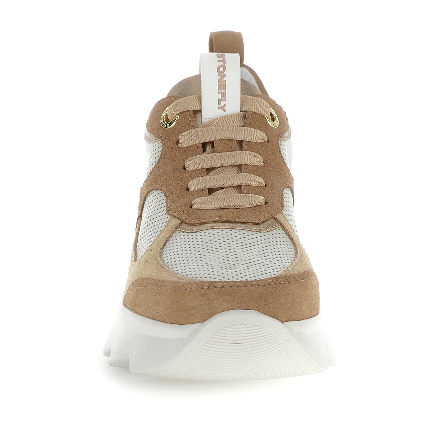 DONNA SCARPE ALLACCIATE SPOCK 44 BEIGE 222506 CXV 04