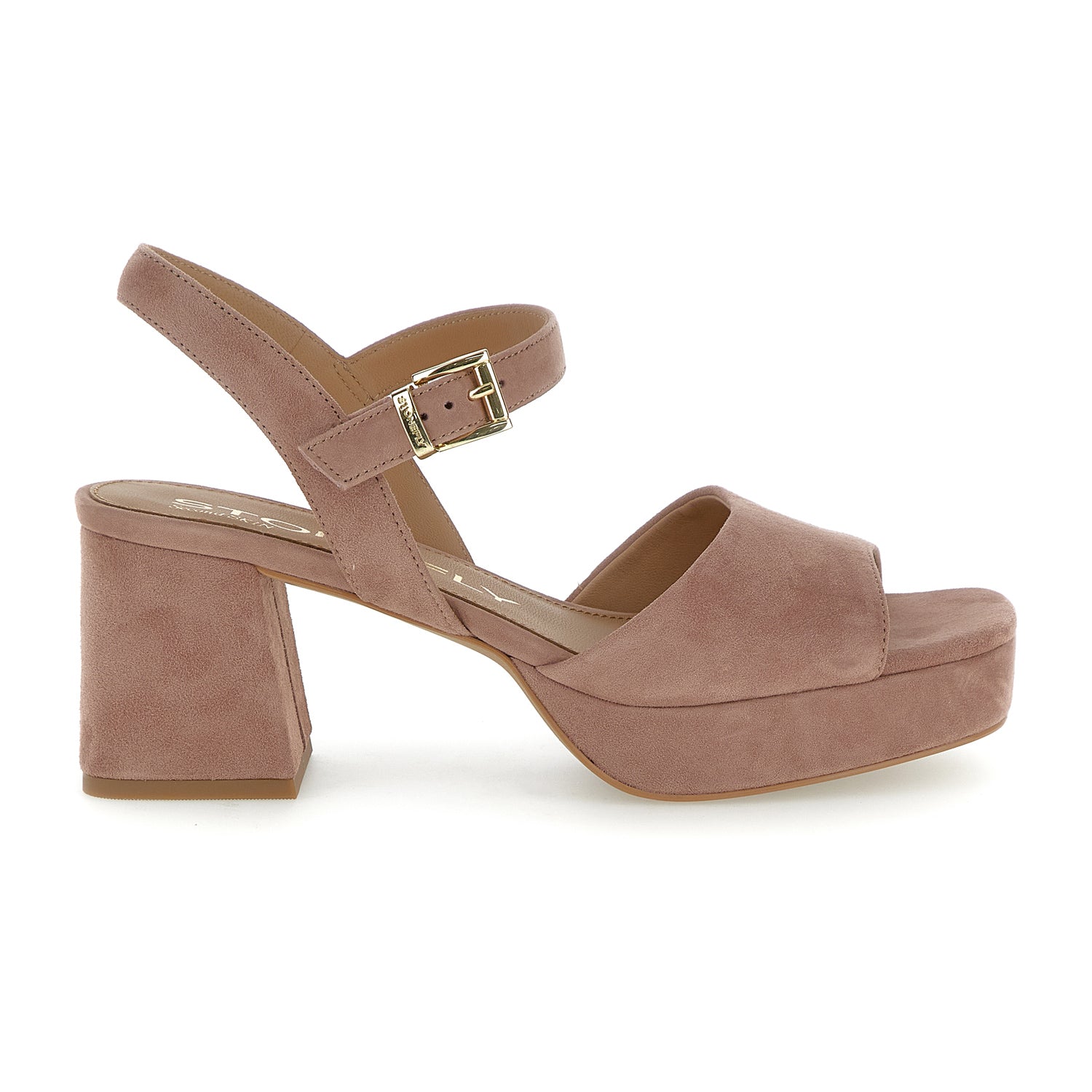 THALIA HEEL SANDAL DARK PINK - Main Image