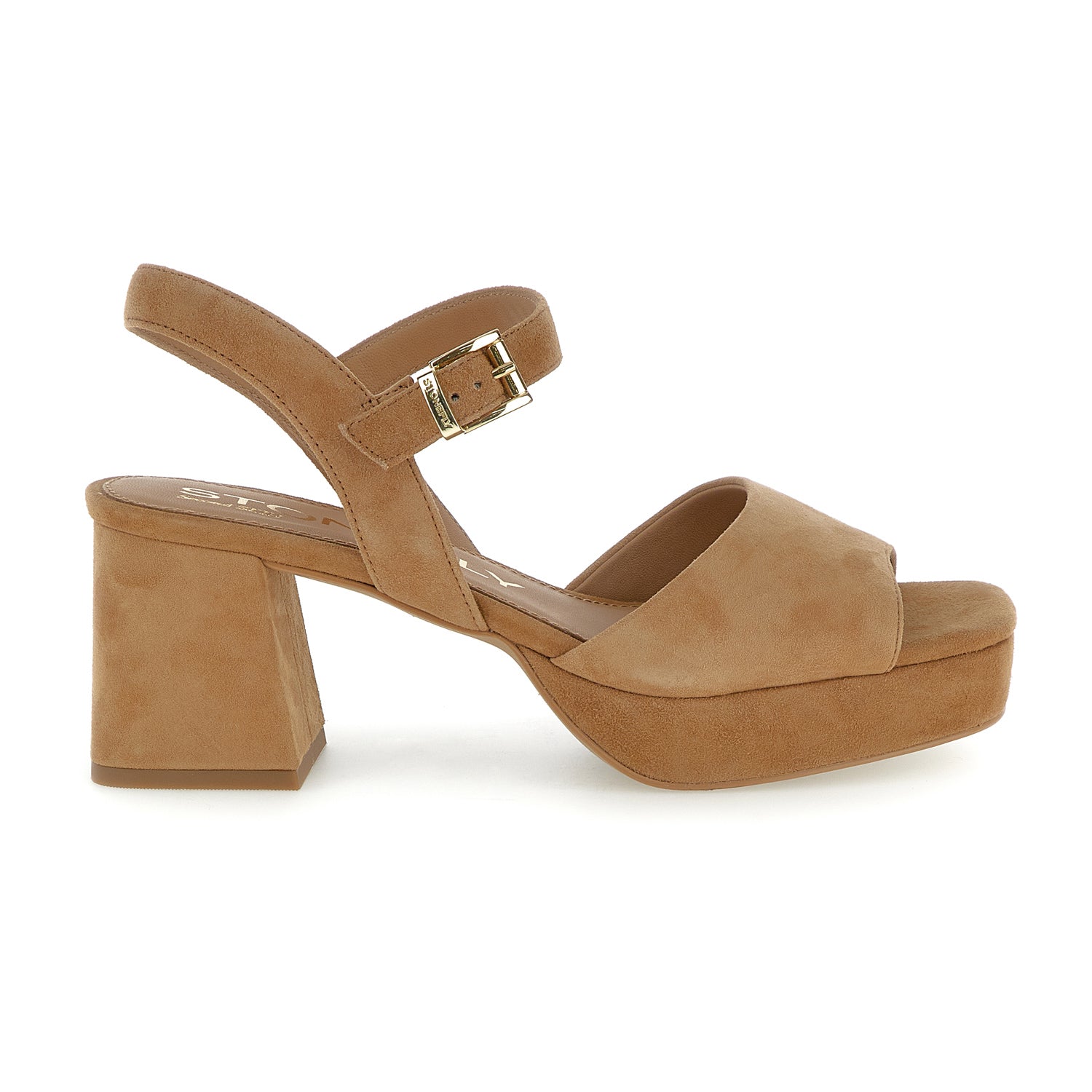 THALIA HEEL SANDAL LIGHT BROWN