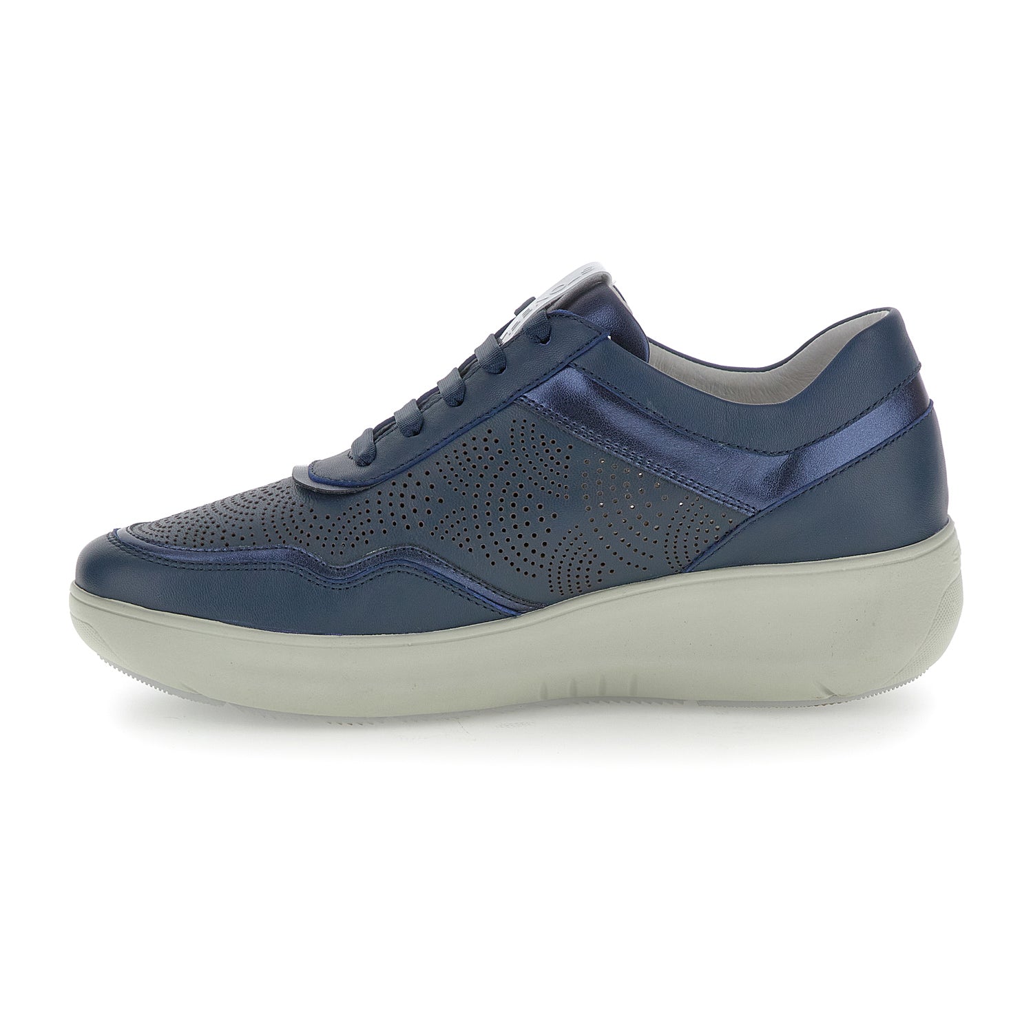 DONNA SCARPE CON CERNIERA ROCK 30 BLU SCURO 222684 144 03