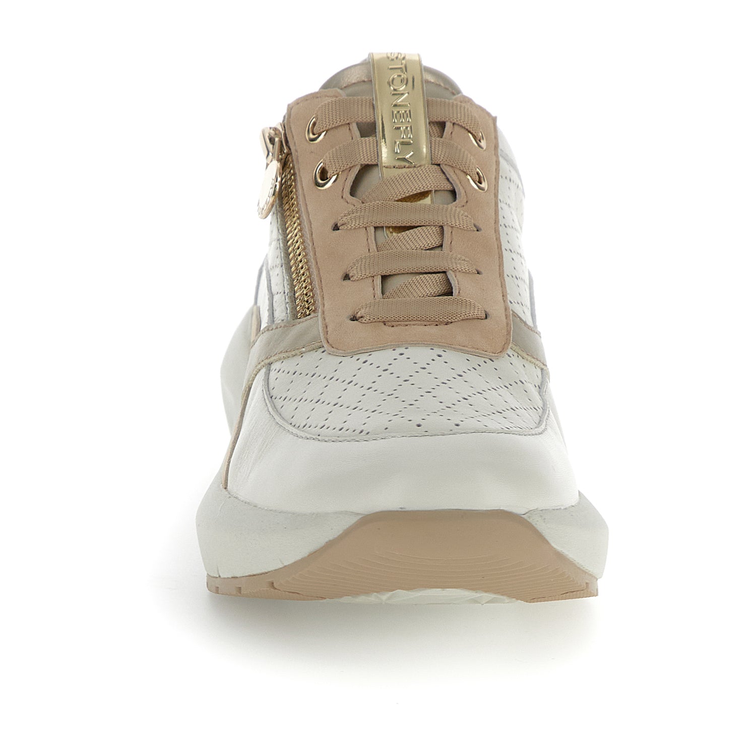 DONNA SCARPE ALLACCIATE TWINS 6 GRIGIO CHIARO 222698 DDP 04