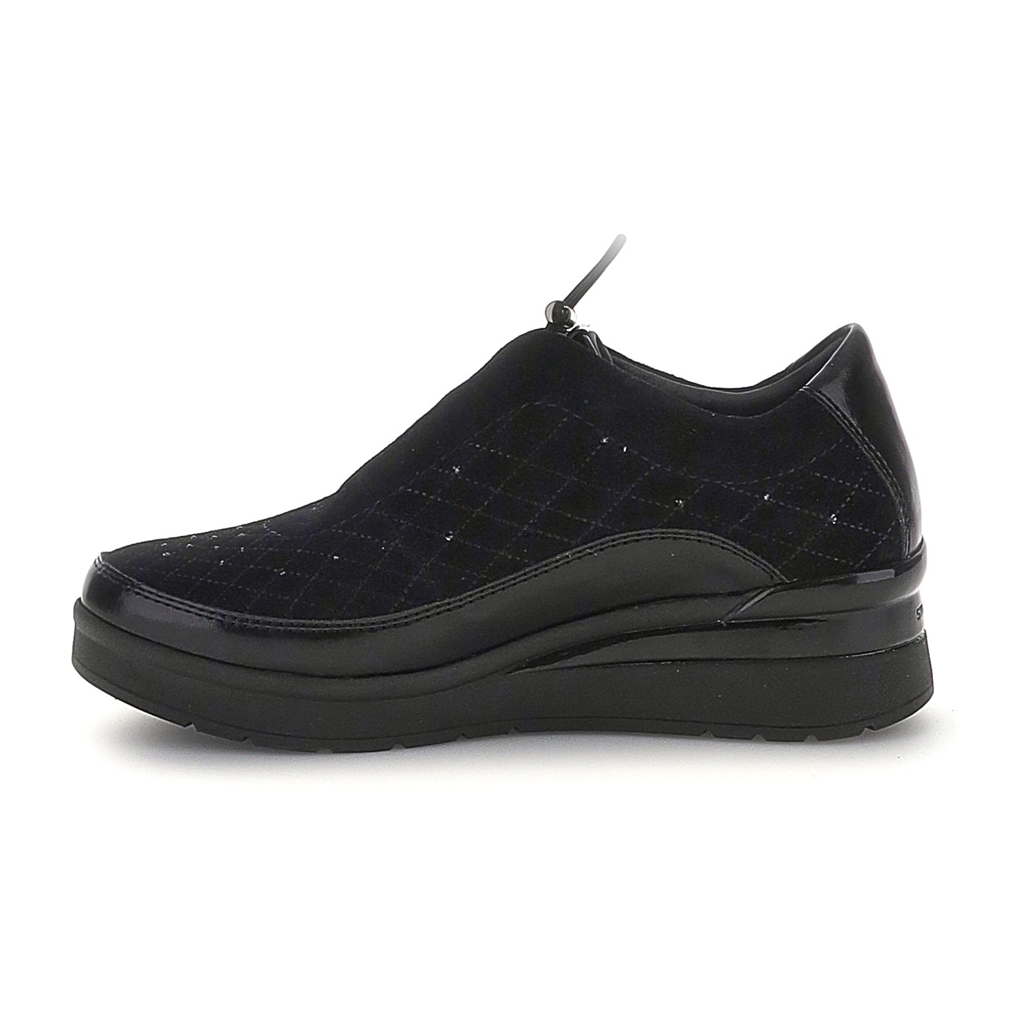 DONNA SCARPE SLIP ON CREAM 21 NERO 222958 000 03