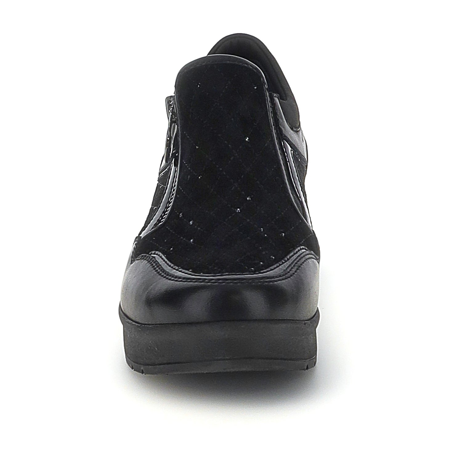 DONNA SCARPE CON CERNIERA CREAM 62 NERO 222959 000 04