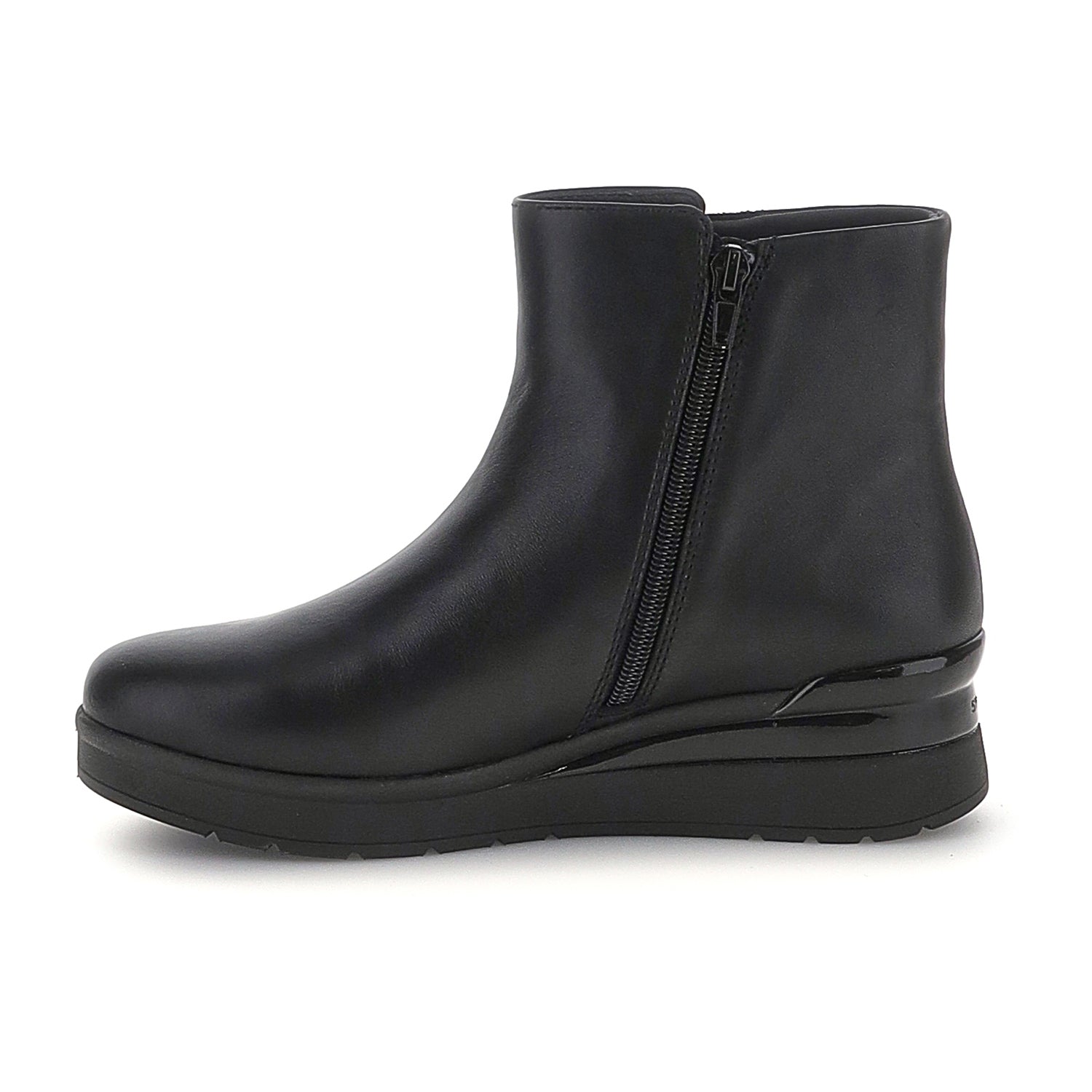 DONNA STIVALI ALLA CAVIGLIA CREAM 64 NERO 222968 000 03