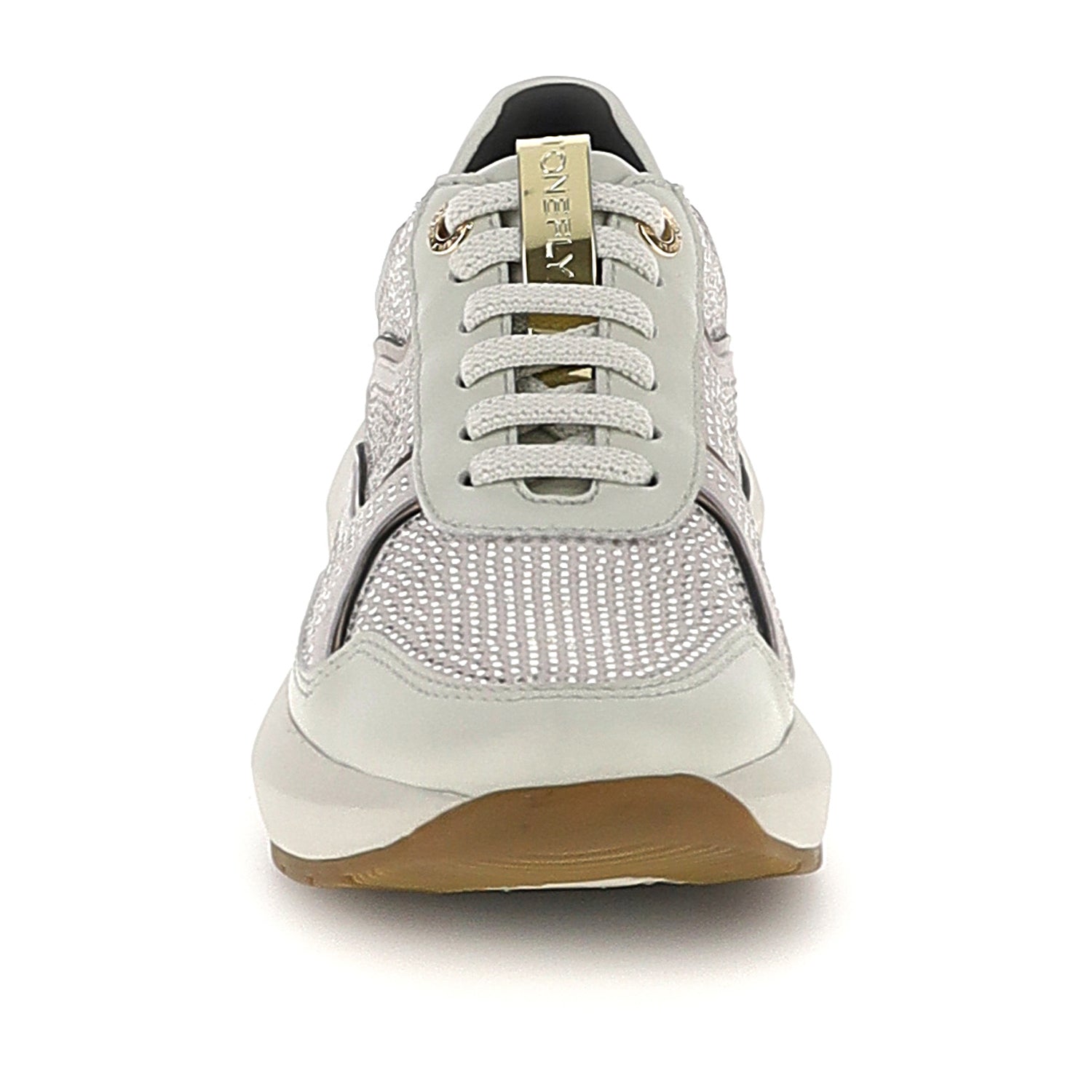 DONNA SCARPE ALLACCIATE TWINS 7 GRIGIO CHIARO 222969 346 04