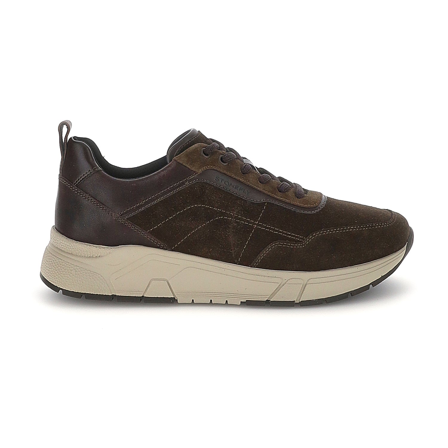 UOMO SCARPE ALLACCIATE ACTION 35 MARRONE SCURO 222976 DW9 01