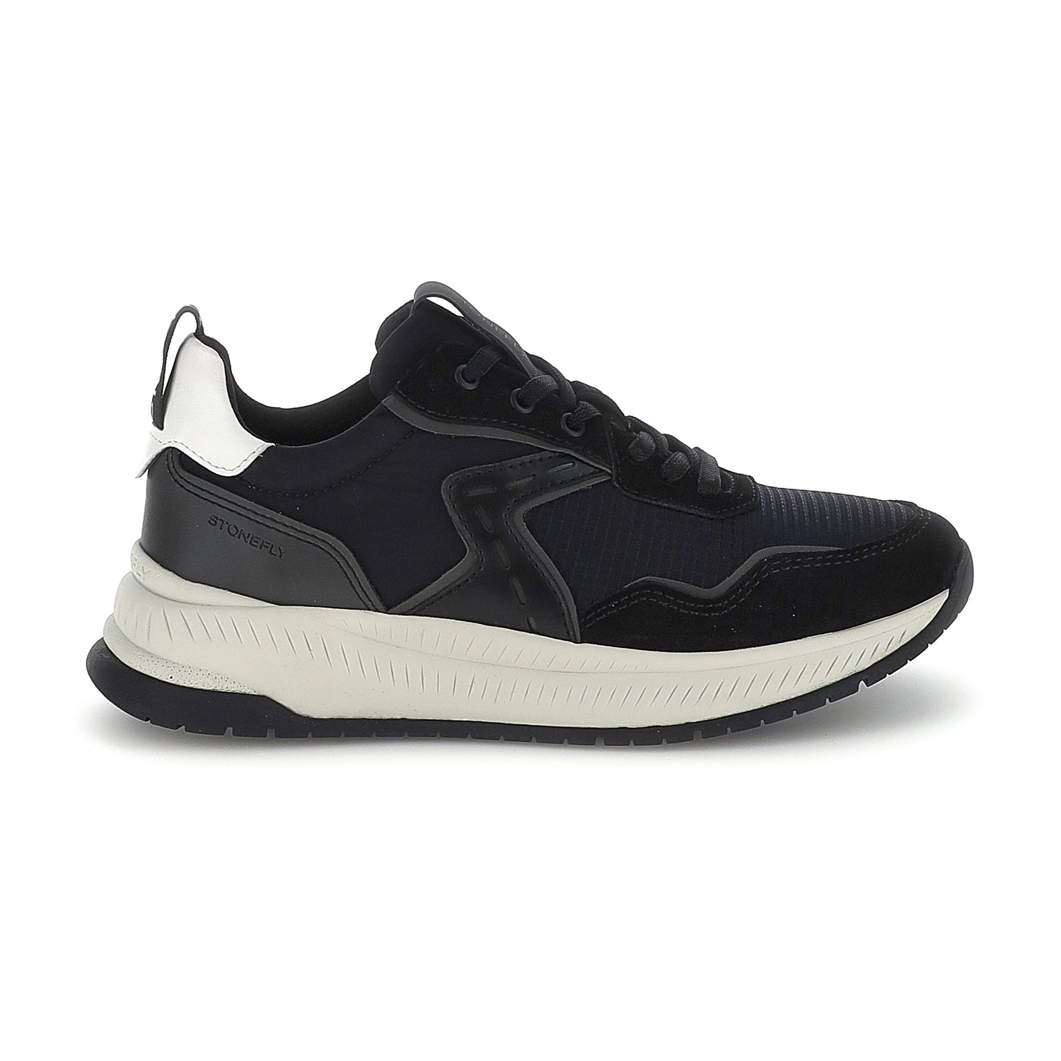 UOMO SCARPE ALLACCIATE ROVER 8 NERO 222982 000 01