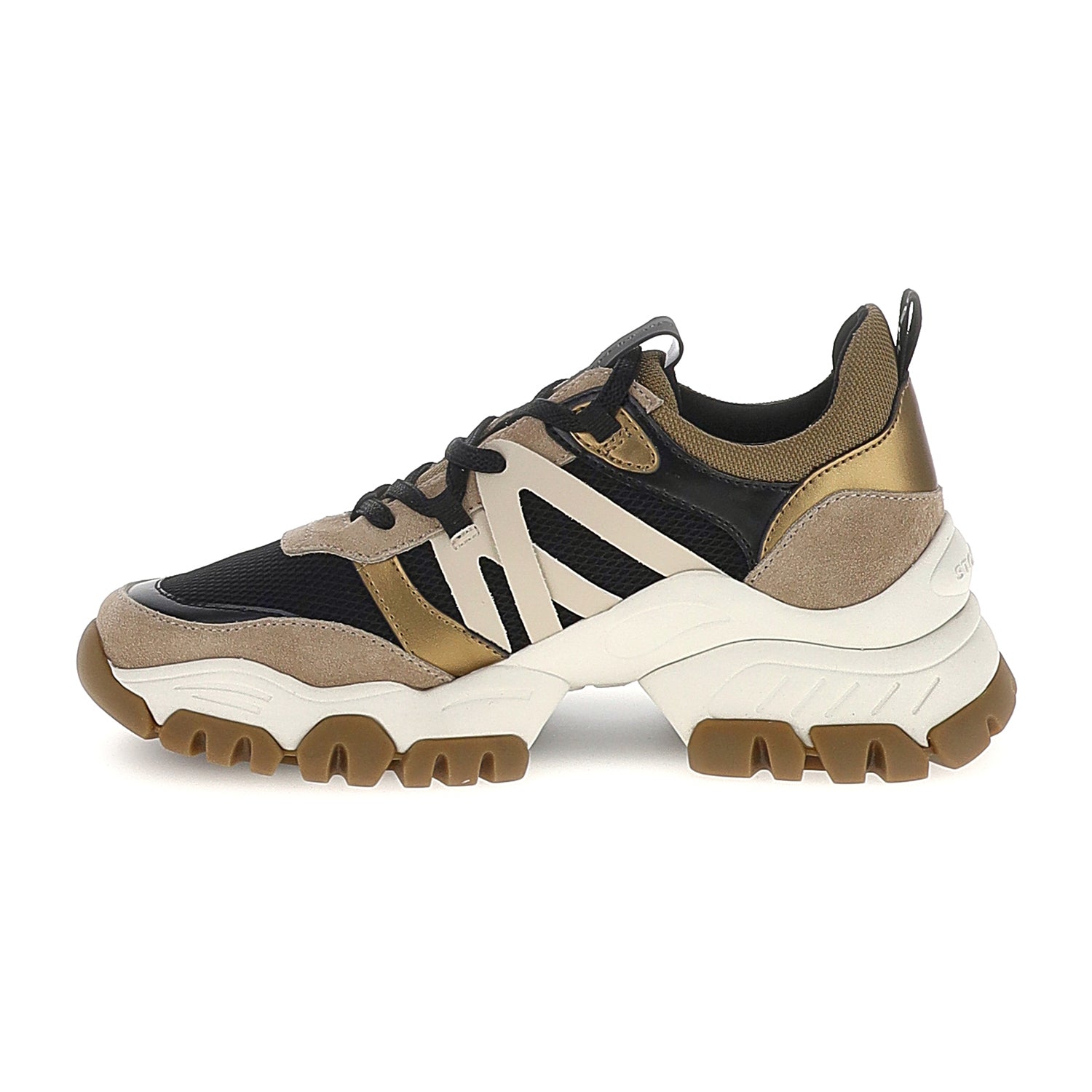 DONNA SCARPE ALLACCIATE TWIGGY 1 NERO 223042 DRB 03