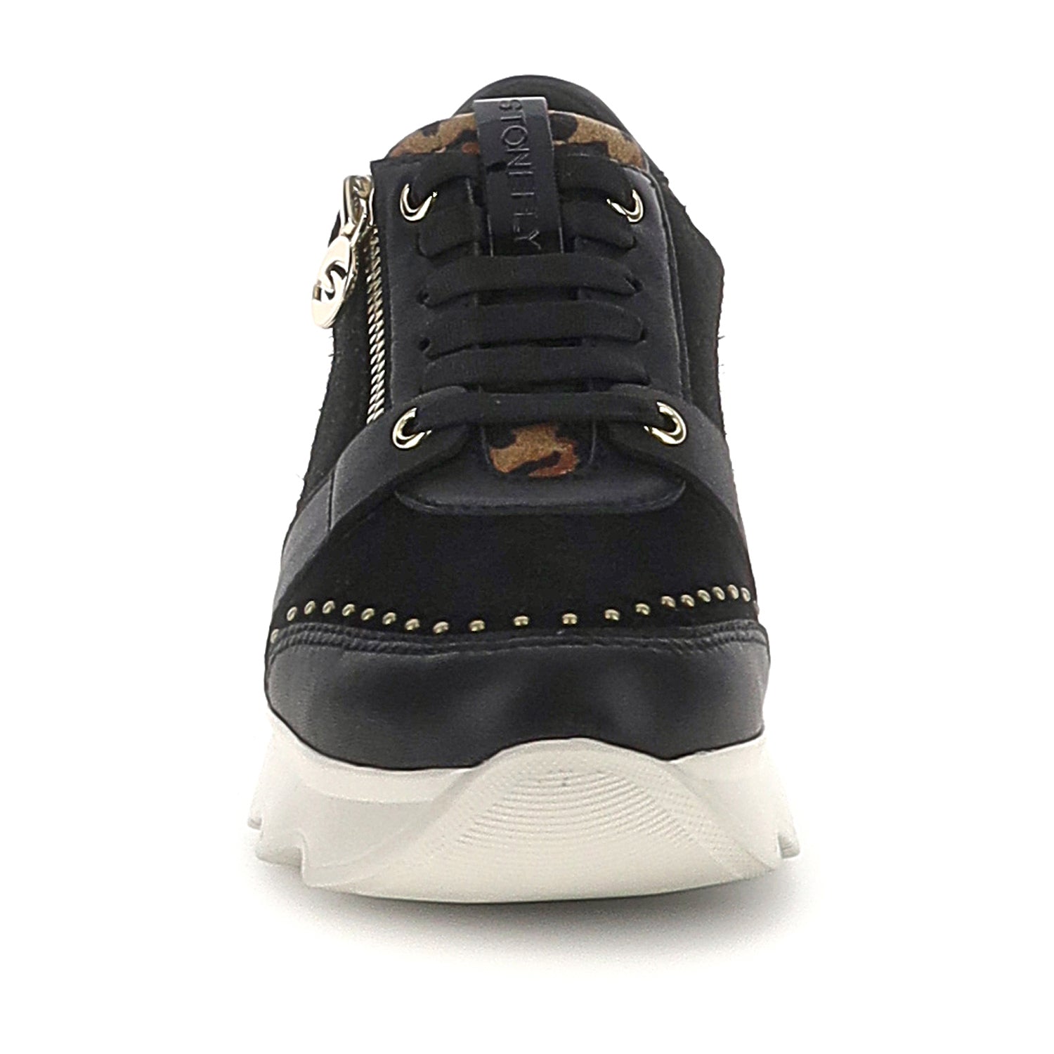 DONNA SCARPE ALLACCIATE SPOCK 47 NERO 223124 ASG 04