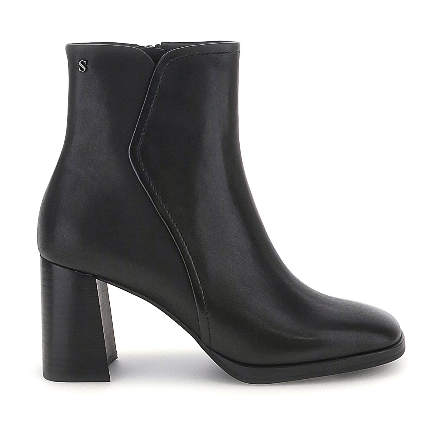 DONNA STIVALI ALLA CAVIGLIA BLANCA 5 NERO 223129 000 01