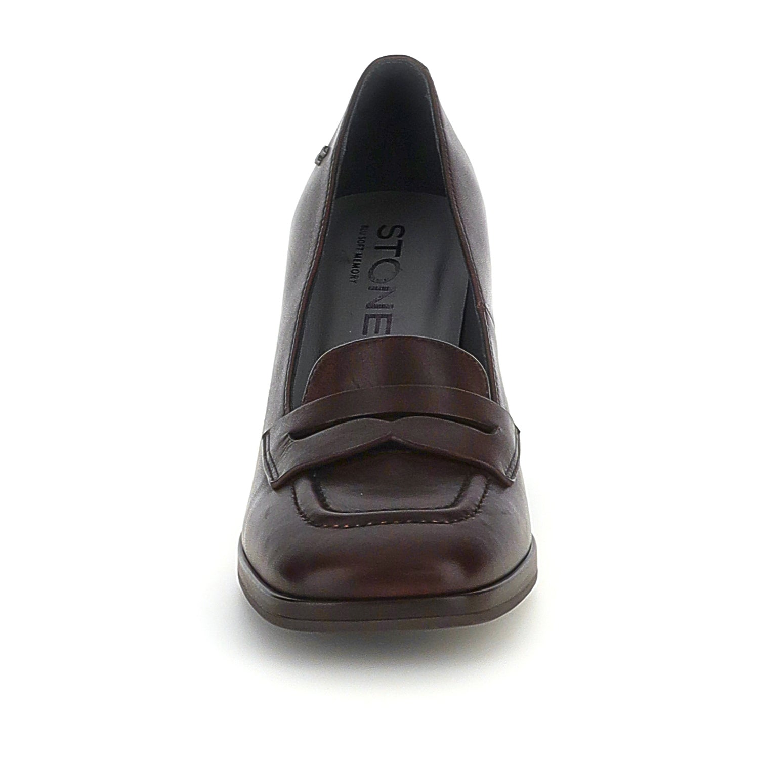 DONNA SCARPE CON TACCO BLANCA 3 MARRONE SCURO 223130 05Y 04