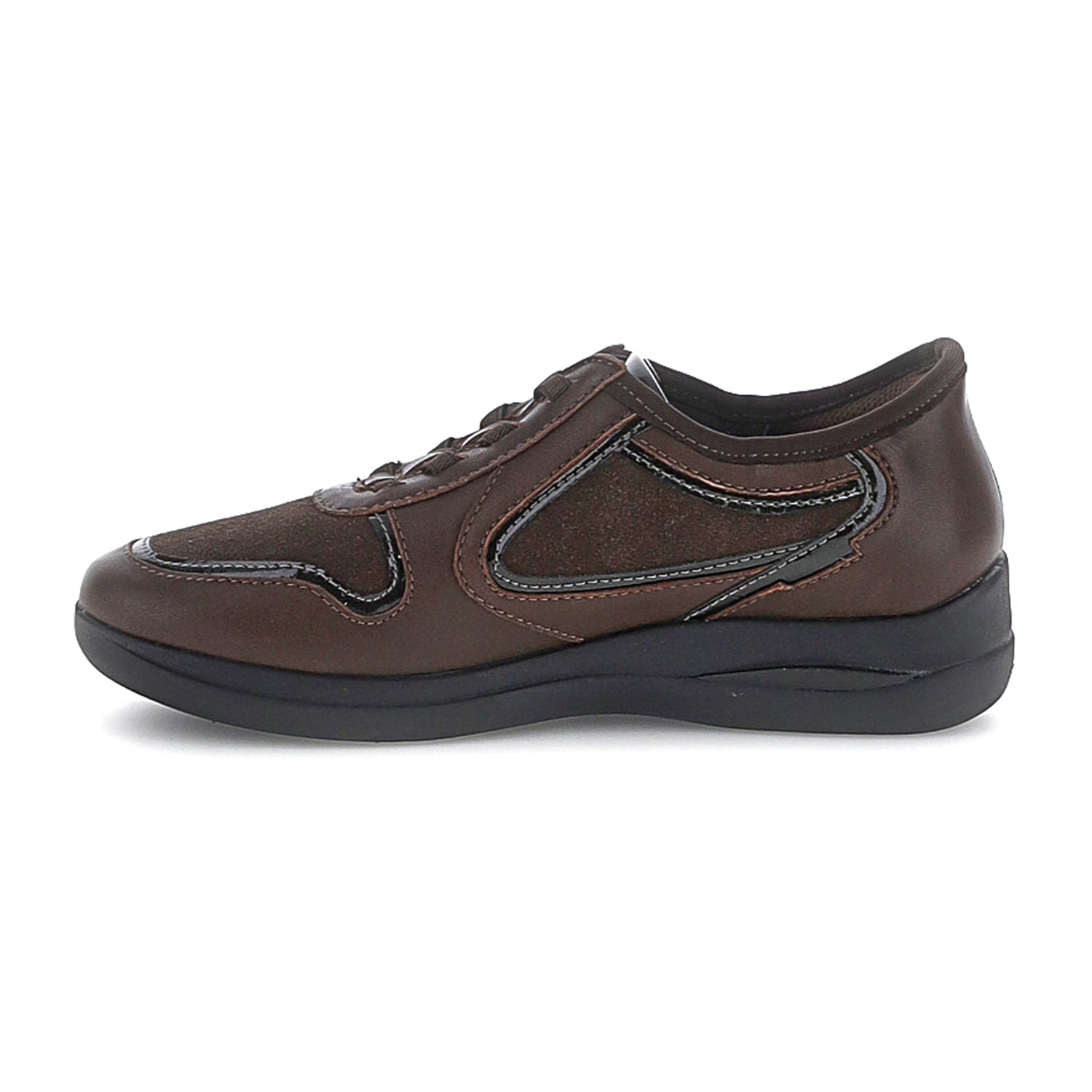 DONNA SCARPE ALLACCIATE AURORA 28 MARRONE SCURO 223225 DWK 03