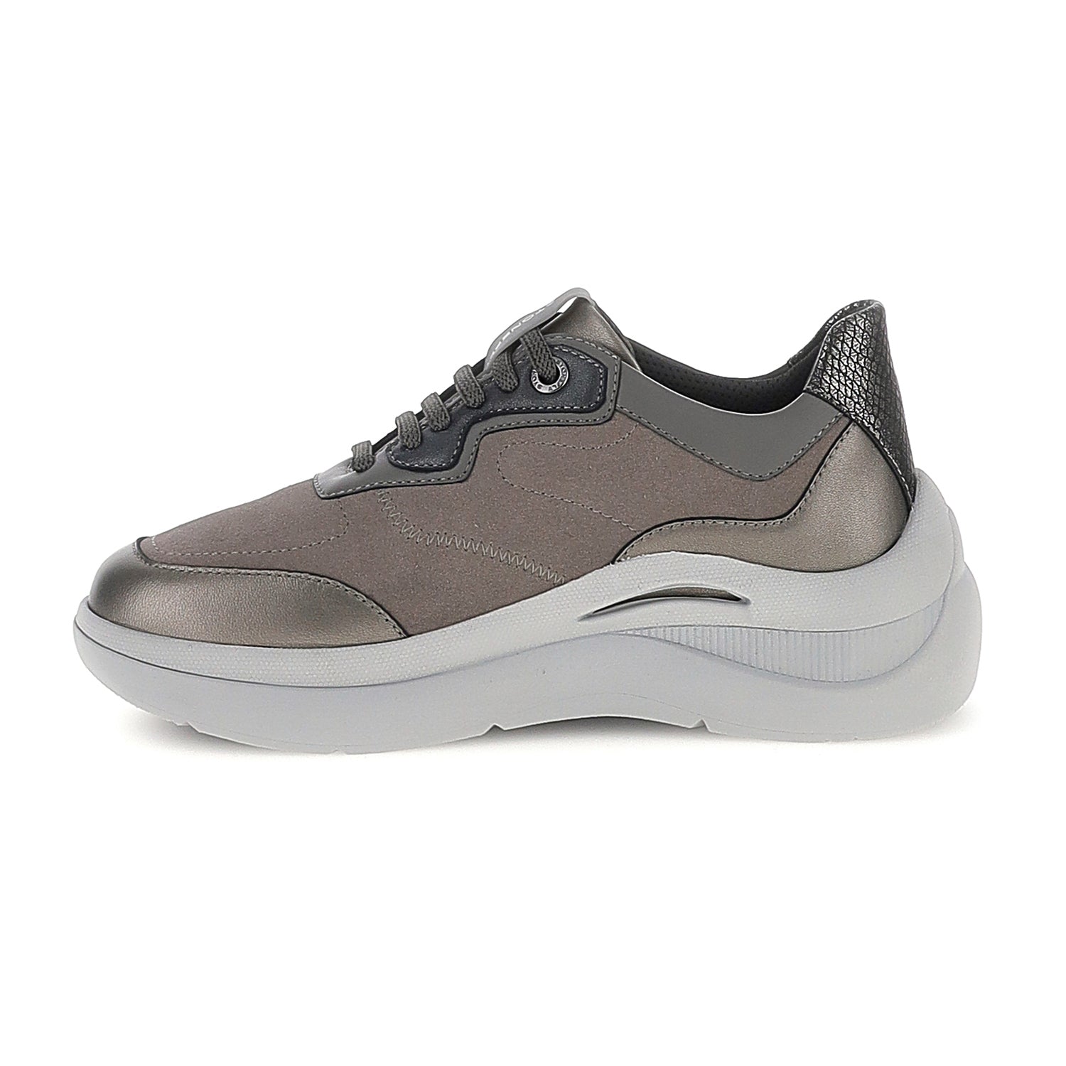 DONNA SCARPE ALLACCIATE ROCHA 10 GRIGIO SCURO 223228 DWR 03