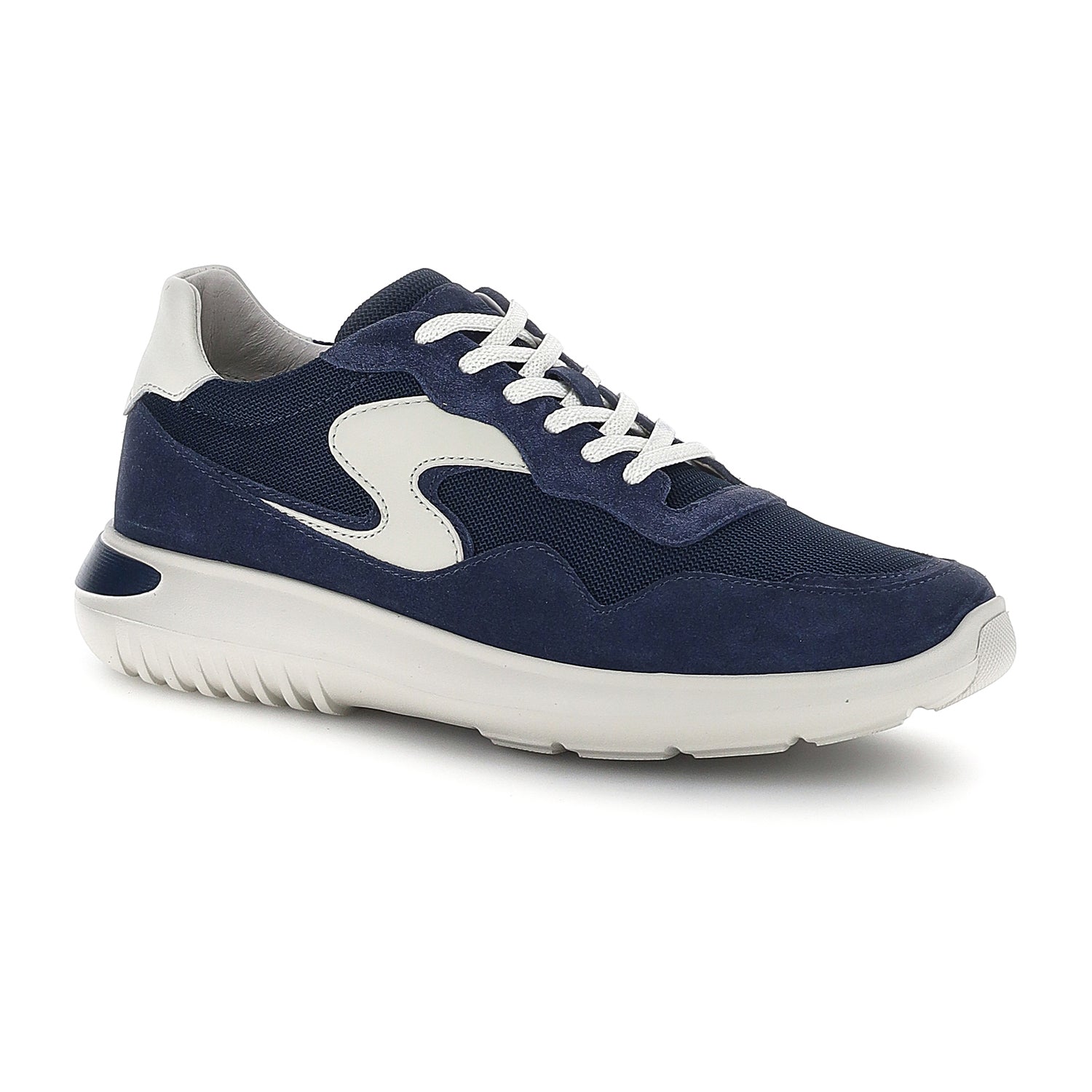 UOMO SCARPE ALLACCIATE JOKER 1 BLU SCURO 223401 C3M 02