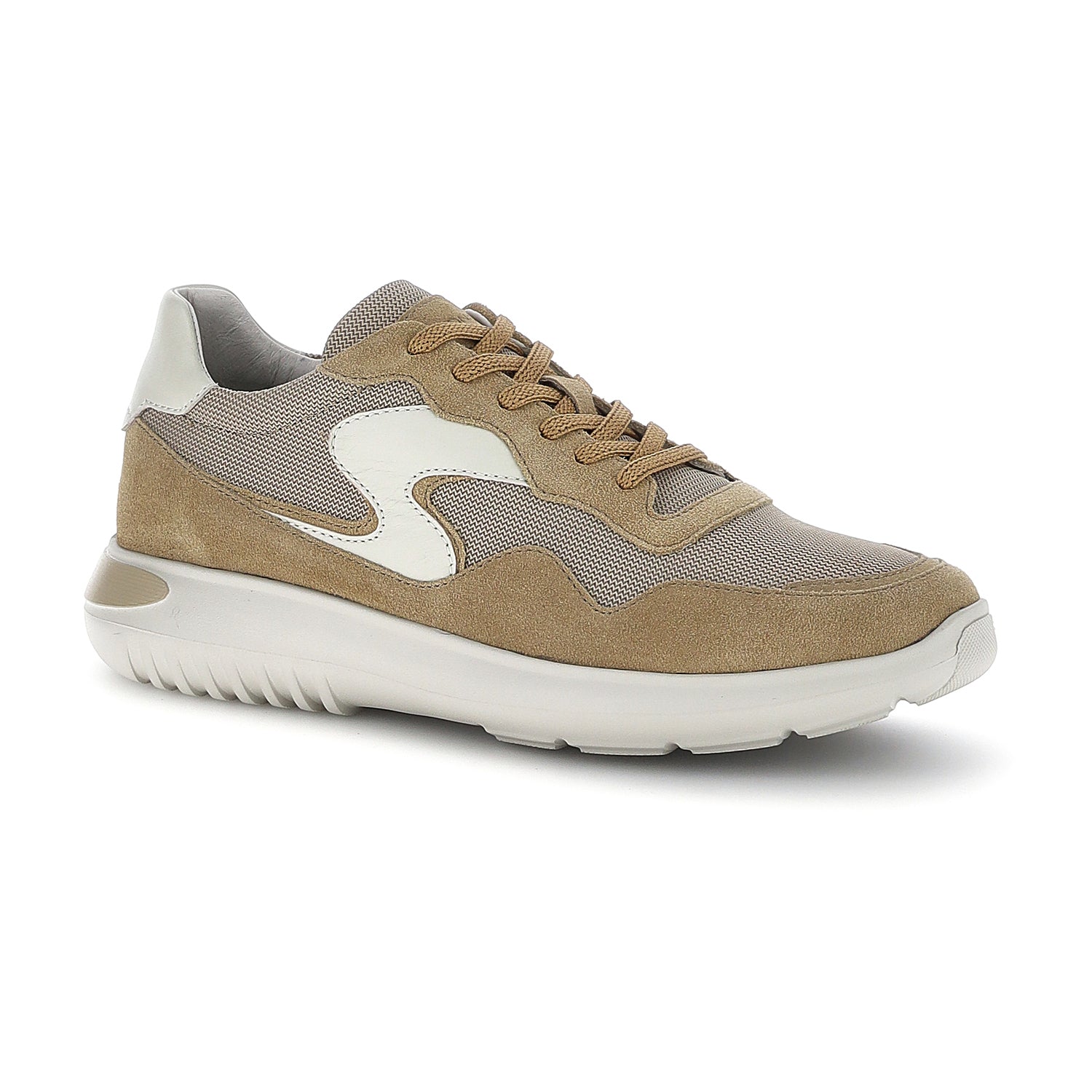 UOMO SCARPE ALLACCIATE JOKER 1 BEIGE 223401 E40 02