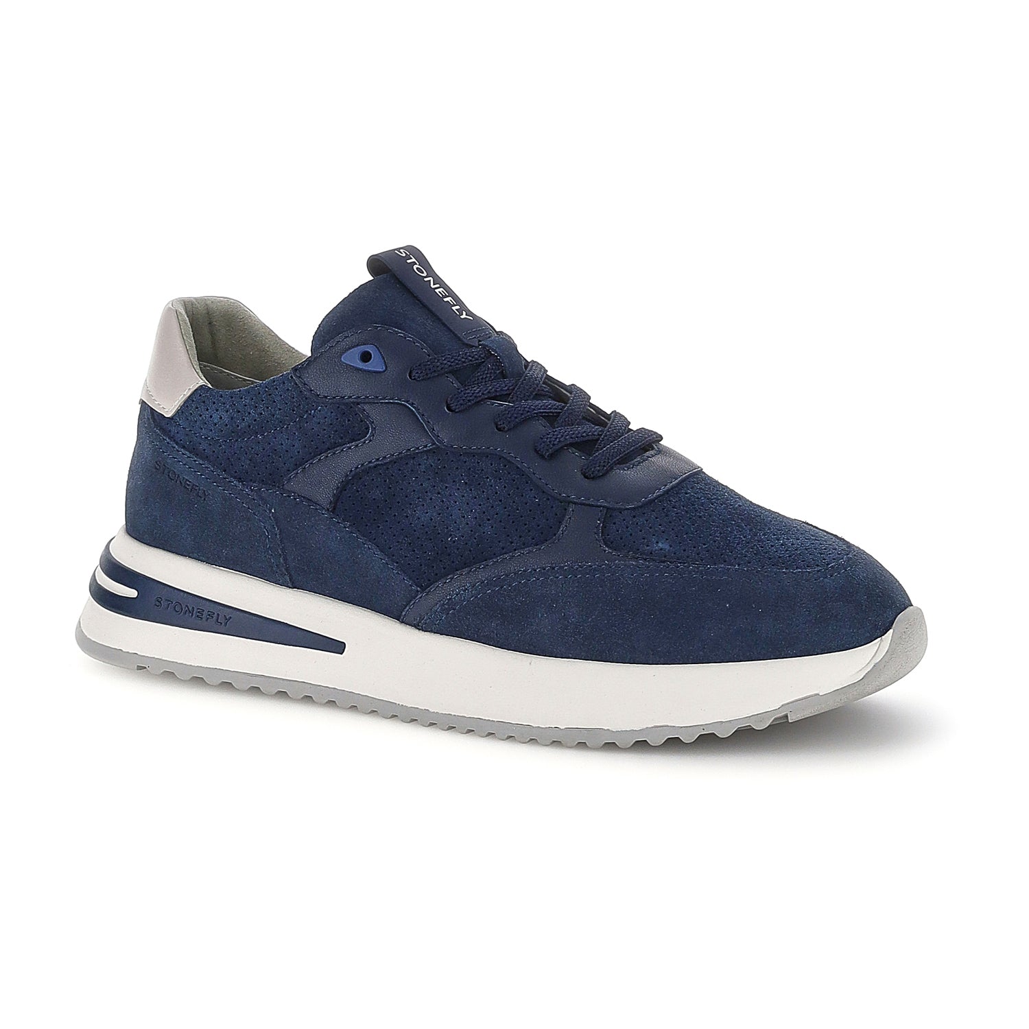 UOMO SCARPE ALLACCIATE GALAX 1 BLU SCURO 223403 05H 02