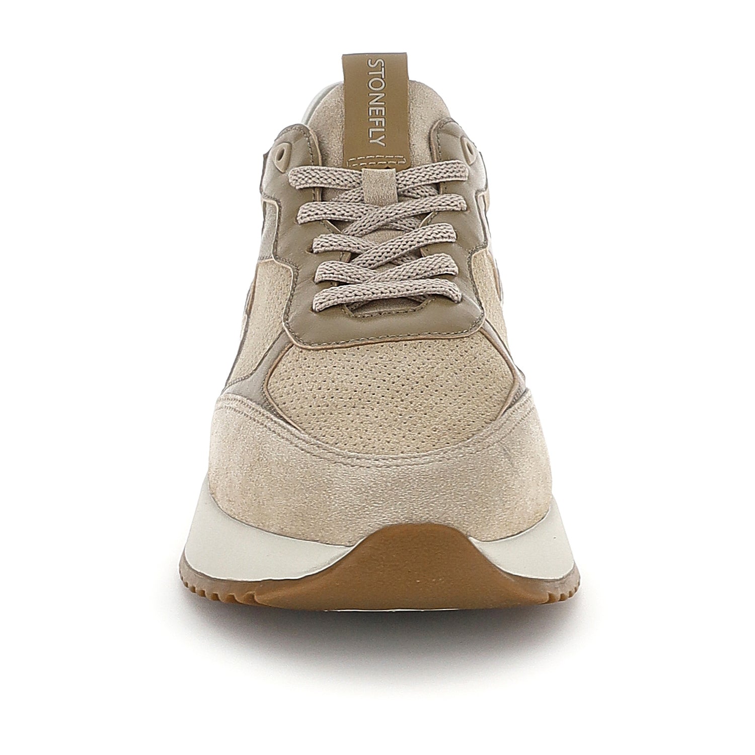 UOMO SCARPE ALLACCIATE GALAX 1 BEIGE 223403 7RG 04