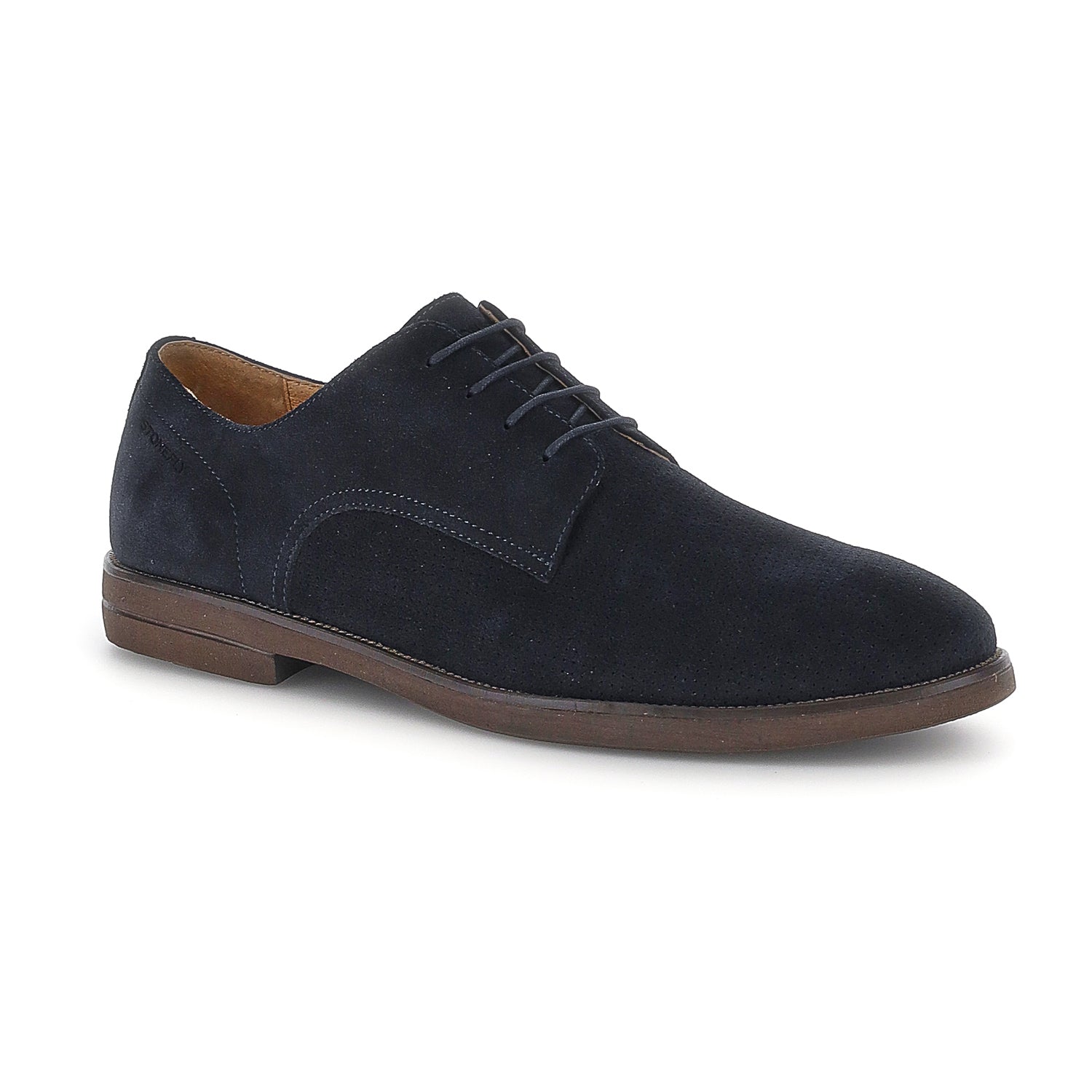 UOMO SCARPE DERBY CALVIN 2 BLU SCURO 223447 1D8 02