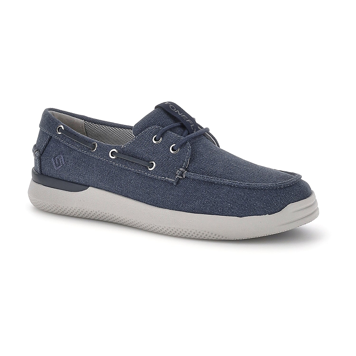 UOMO SCARPE DA BARCA CUSTER 18 BLU SCURO 223465 3A6 02